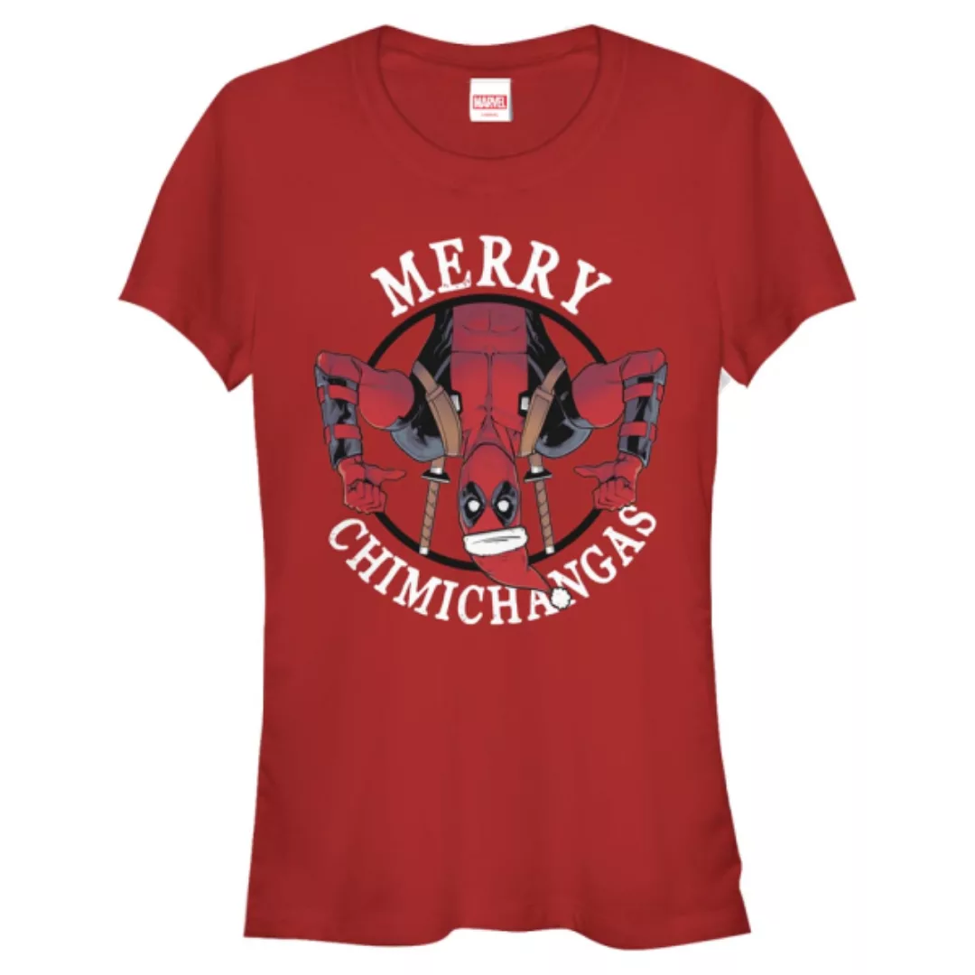 Marvel - Deadpool - Deadpool Merry Chimichangas - Weihnachten - Frauen T-Sh günstig online kaufen