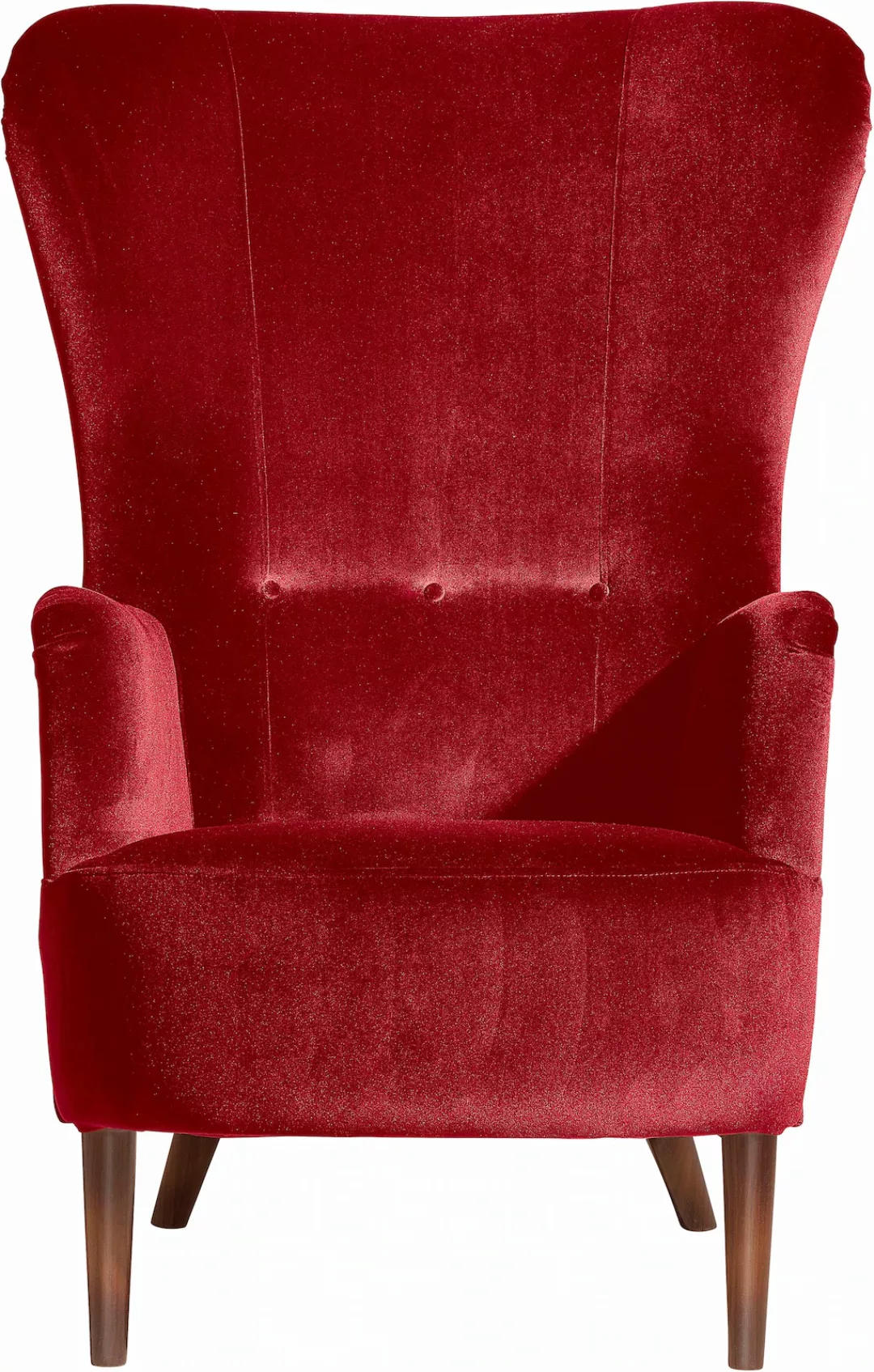 Max Winzer® Sessel »Liana, Hochlehnsessel, Ohrensessel«, im Retrostil, mit günstig online kaufen