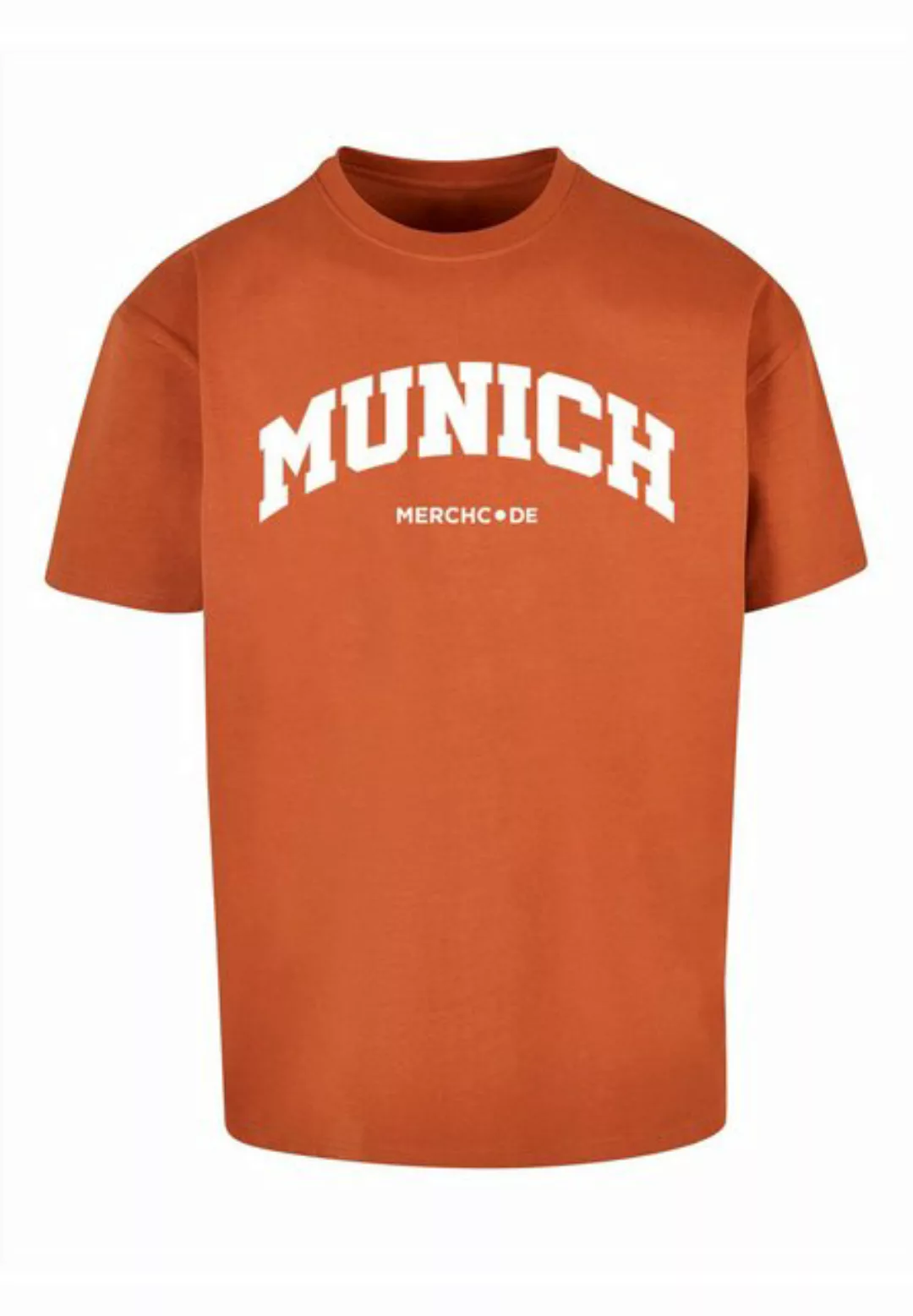 Merchcode T-Shirt Merchcode Herren Munich Wording - Heavy Oversize Tee (1-t günstig online kaufen