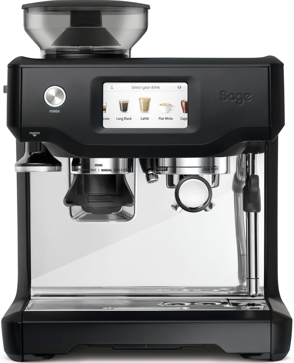 Sage Espressomaschine »the Barista Touch, SES880BTR«, Black Truffle günstig online kaufen