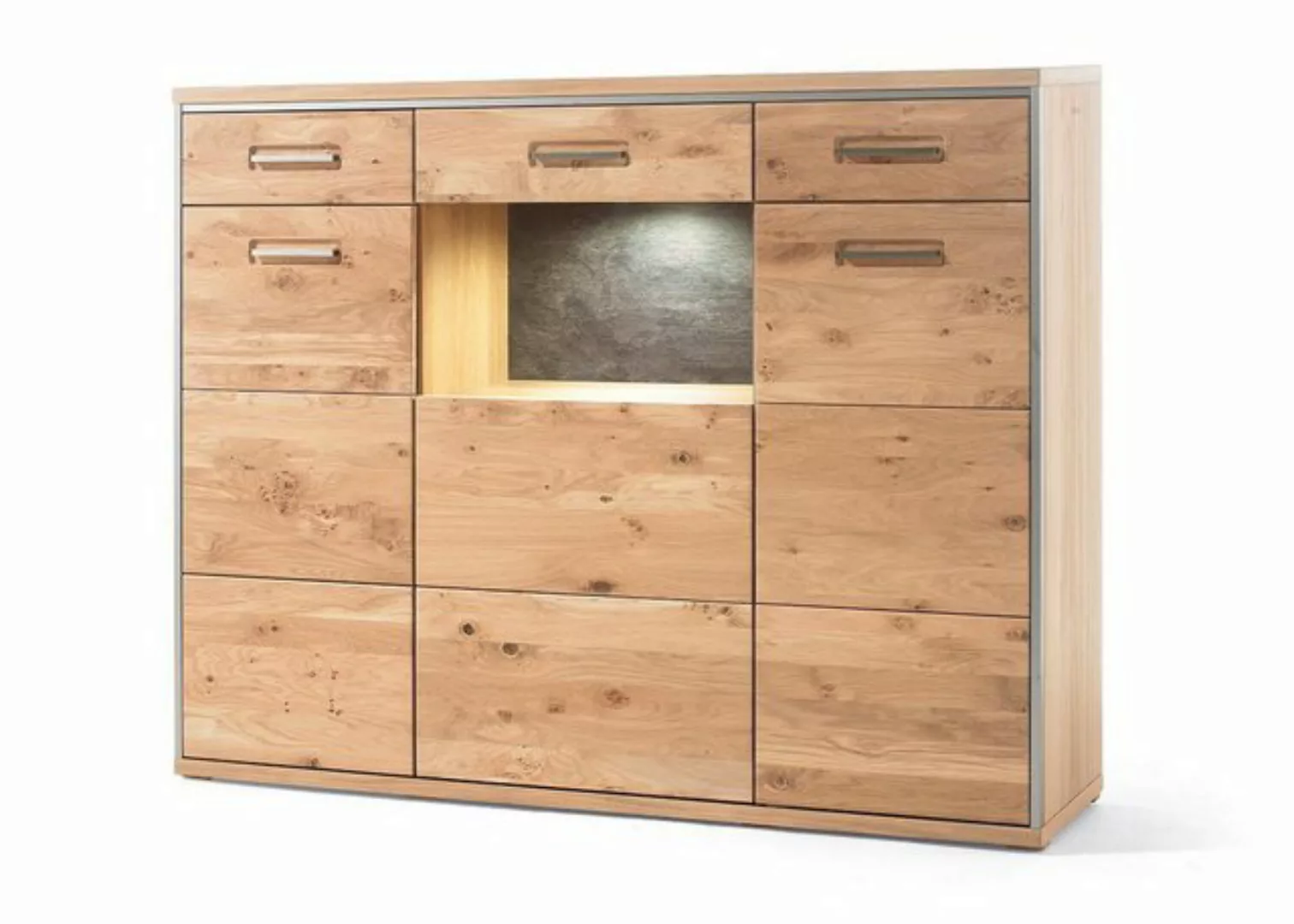 Woodford Highboard  Felino ¦ holzfarben ¦ Maße (cm): B: 156 H: 123 T: 39.0 günstig online kaufen