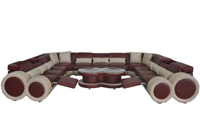 Xlmoebel Sofa Wohnlandschaft mit USB-Anschluss und Designer Polstermöbel-Si günstig online kaufen