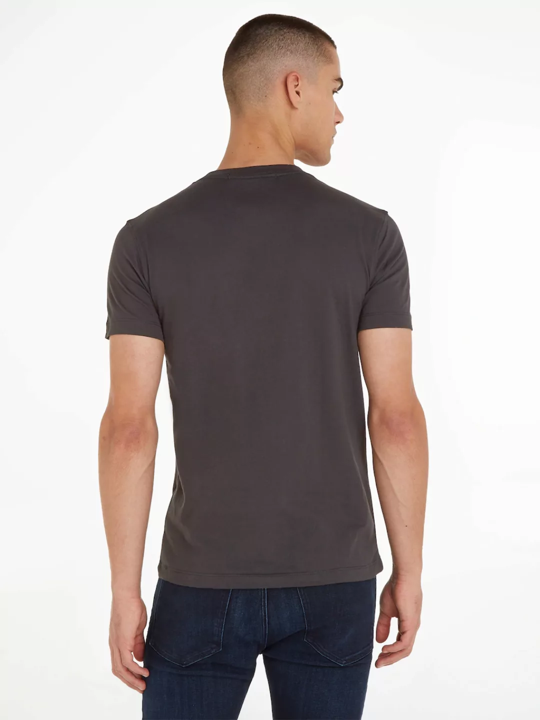 Calvin Klein Jeans T-Shirt CK ESSENTIAL SLIM TEE mit Logo-Stickerei günstig online kaufen