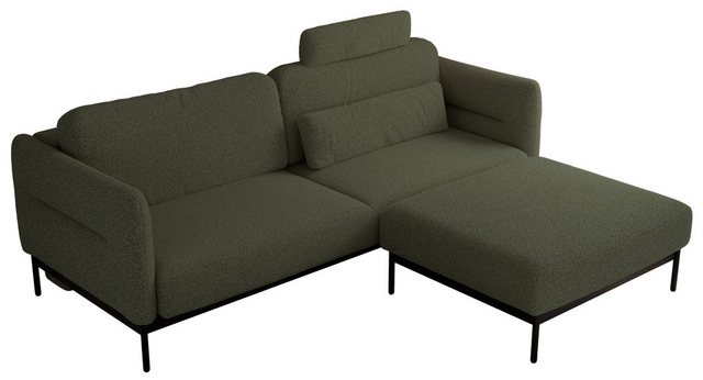 MKS MÖBEL Ecksofa SALENTO, Set, Komfortschaum, mobile Kopfstütze, Lose Kiss günstig online kaufen