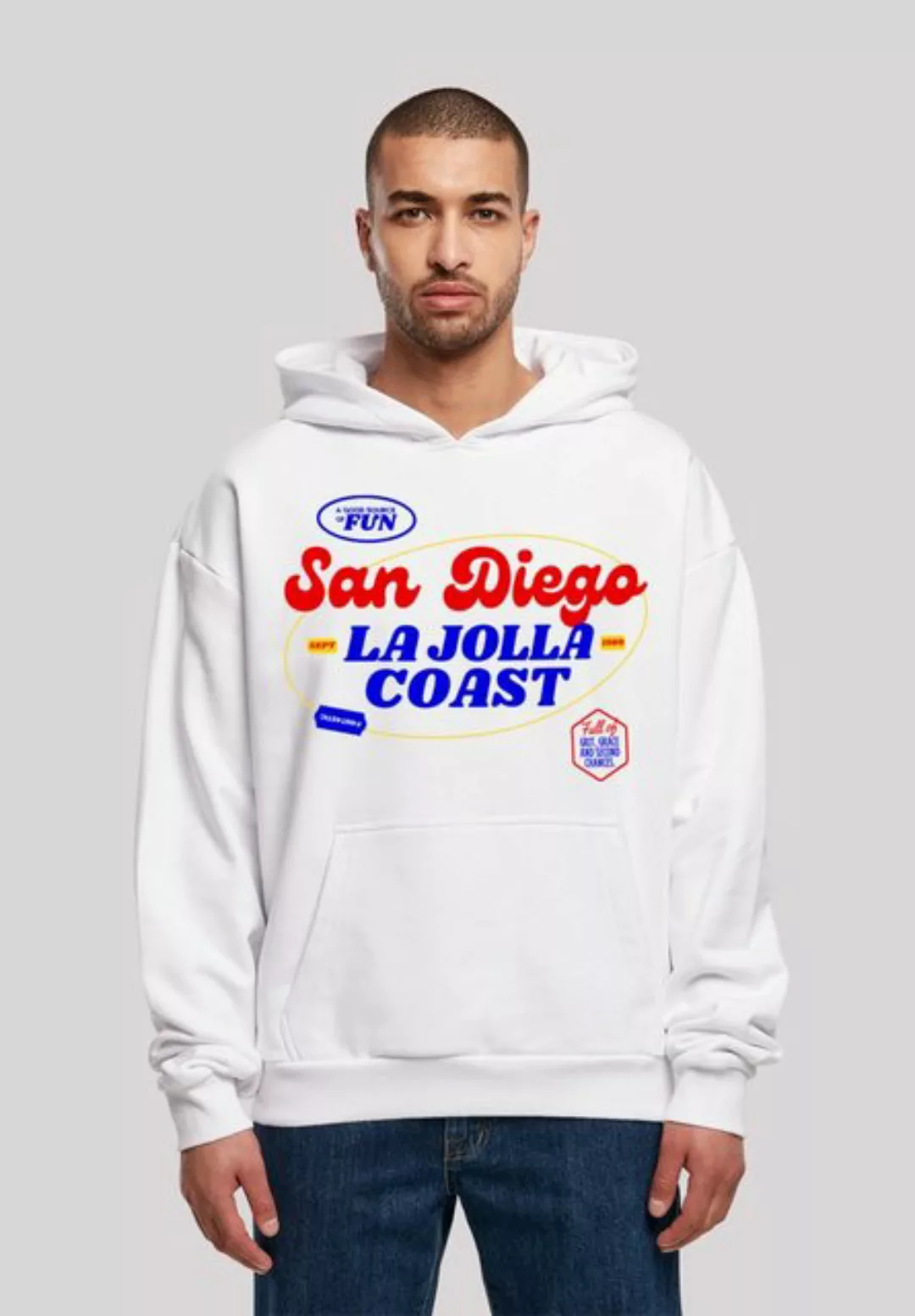 F4NT4STIC Kapuzenpullover San Diego OVERSIZE HOODIE Print günstig online kaufen