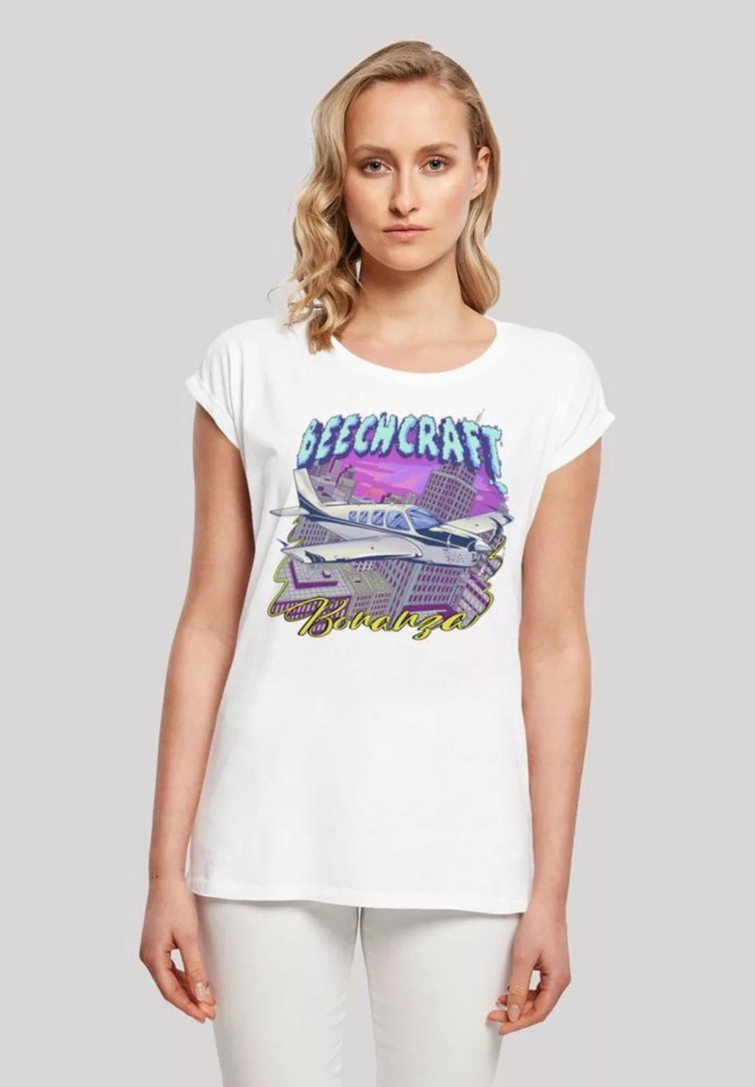 F4NT4STIC T-Shirt "Beech Skyline", Print günstig online kaufen