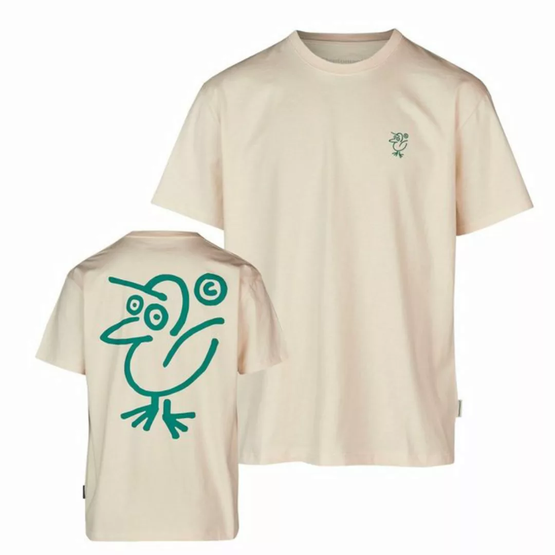 Cleptomanicx T-Shirt Sketch Gull - raw undyed günstig online kaufen