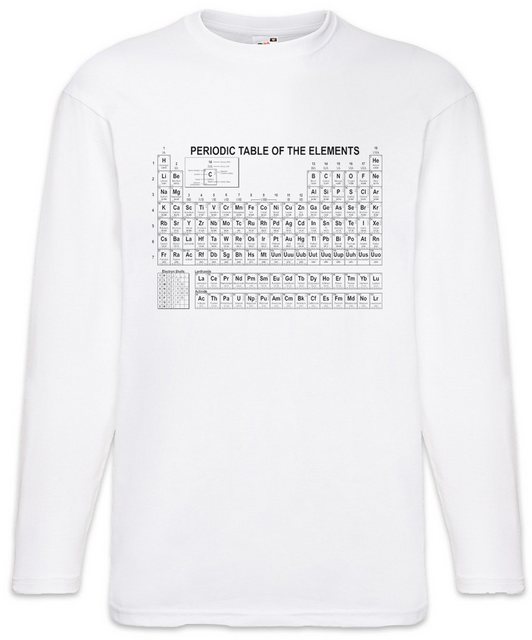 Urban Backwoods Langarmshirt White Br Ba Periodic Table Of The Elements Lan günstig online kaufen