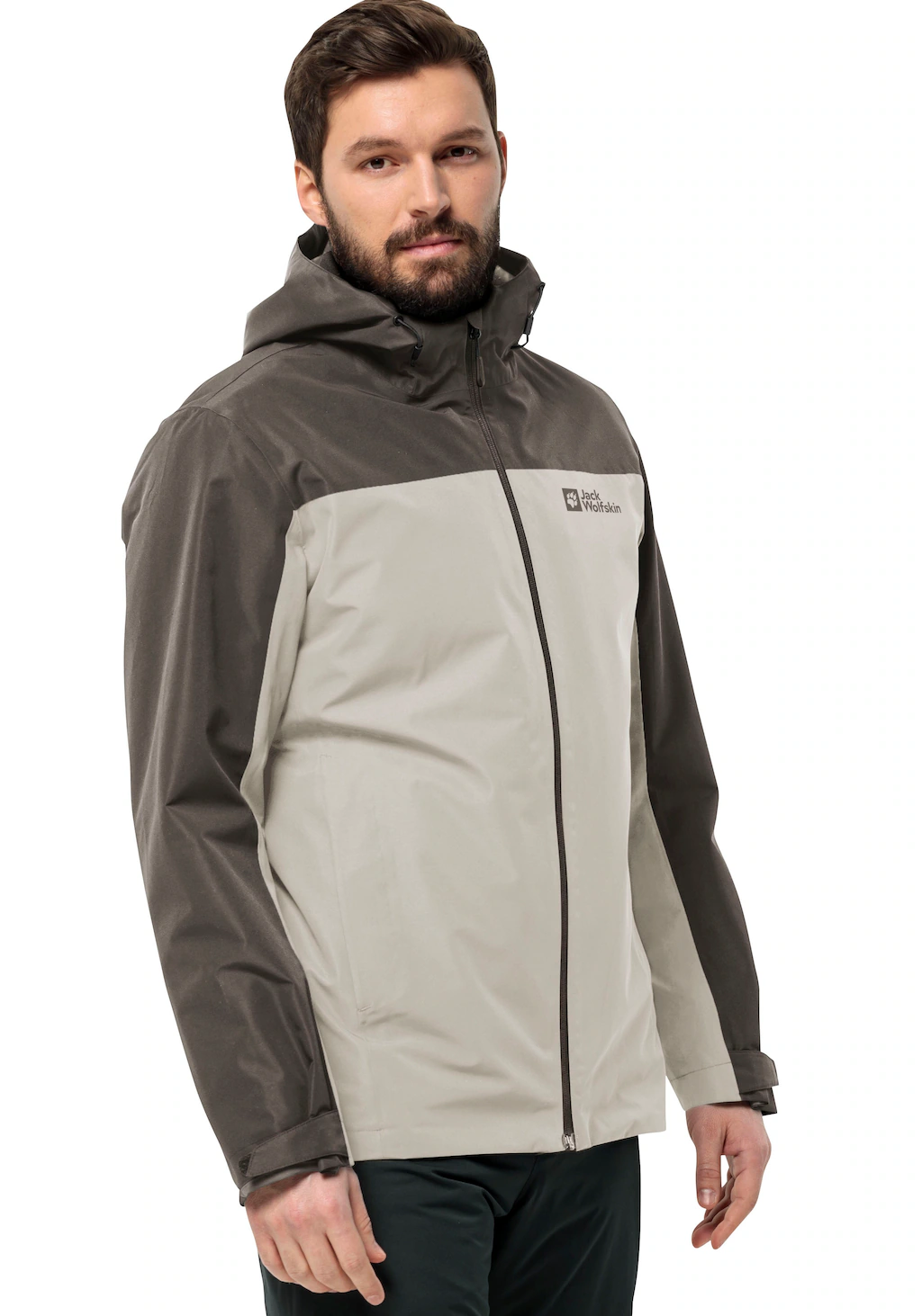 Jack Wolfskin 3-in-1-Funktionsjacke "TAUBENBERG 3IN1 JKT M", mit Kapuze, Wa günstig online kaufen