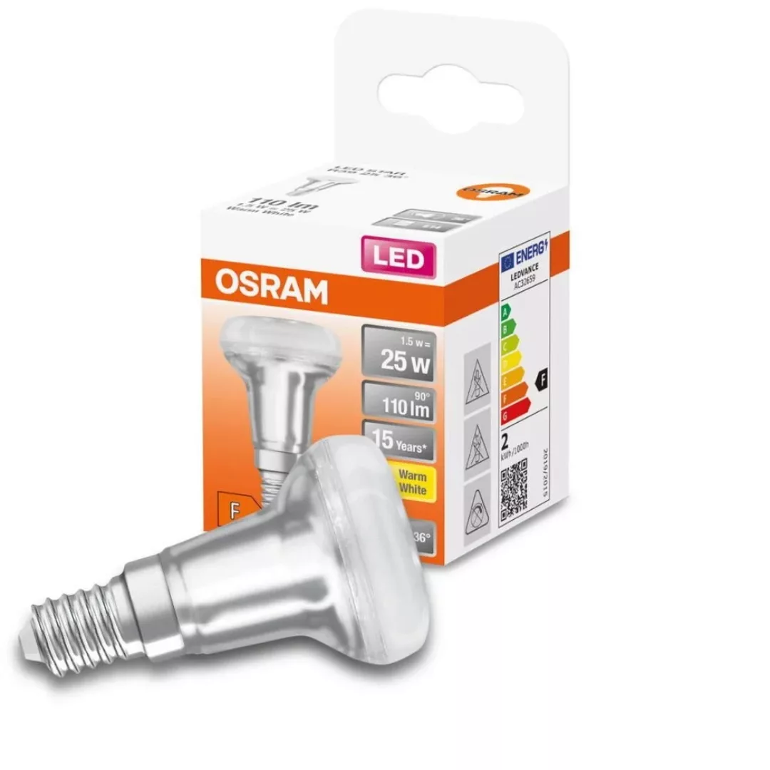 Osram LED-Leuchtmittel E14 1,5 W Warmweiß 110 lm EEK: F 7 x 3,9 cm (H x Ø) günstig online kaufen