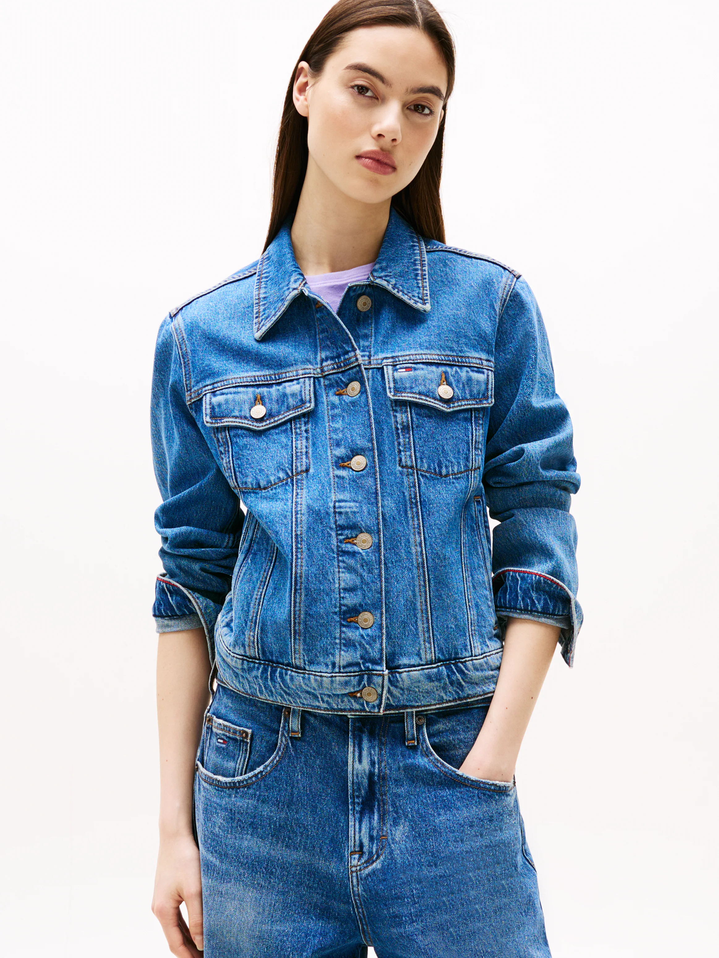 Tommy Jeans Jeansjacke "CLASSIC TRUCKER JACKET CI8132" günstig online kaufen