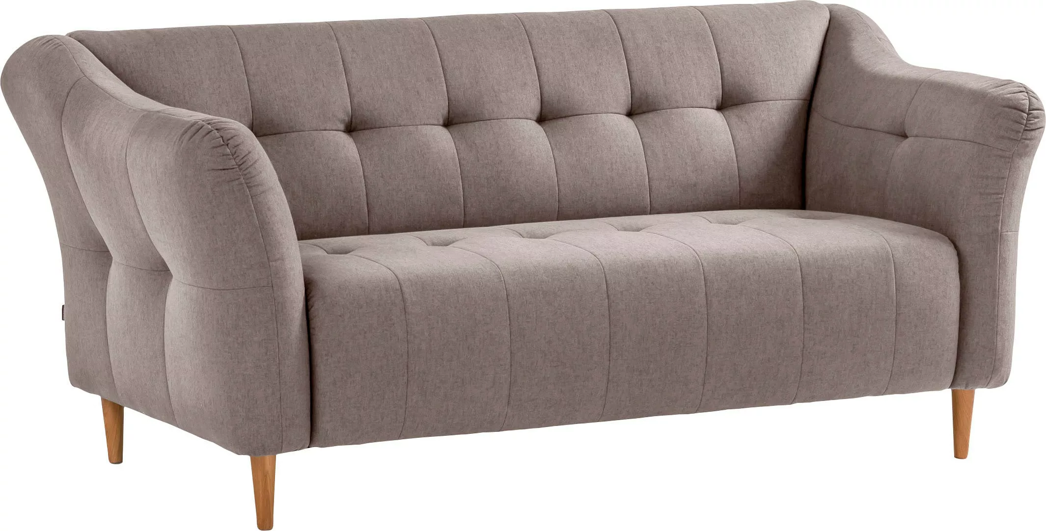 exxpo - sofa fashion 3-Sitzer "Soraya", mit Holzfüßen, frei im Raum stellba günstig online kaufen