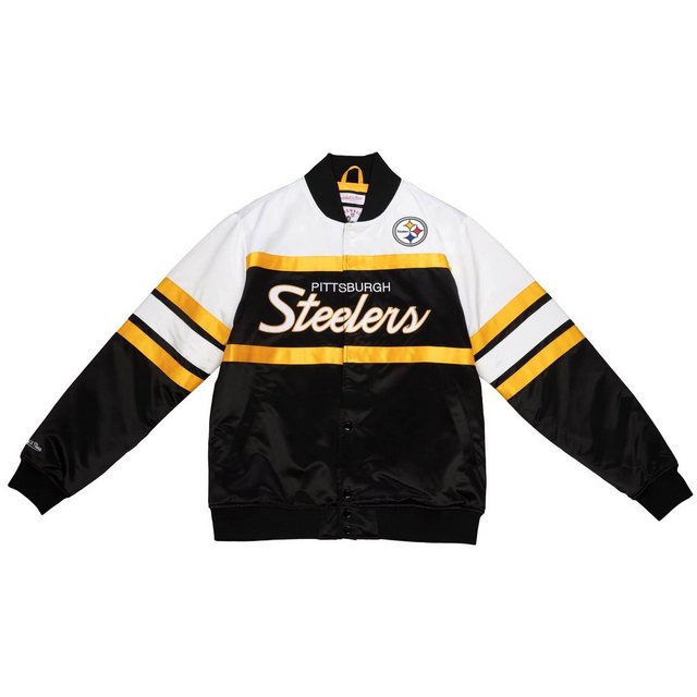 Mitchell & Ness Windbreaker Heavyweight Satin SCRIPT Pittsburgh Steelers günstig online kaufen