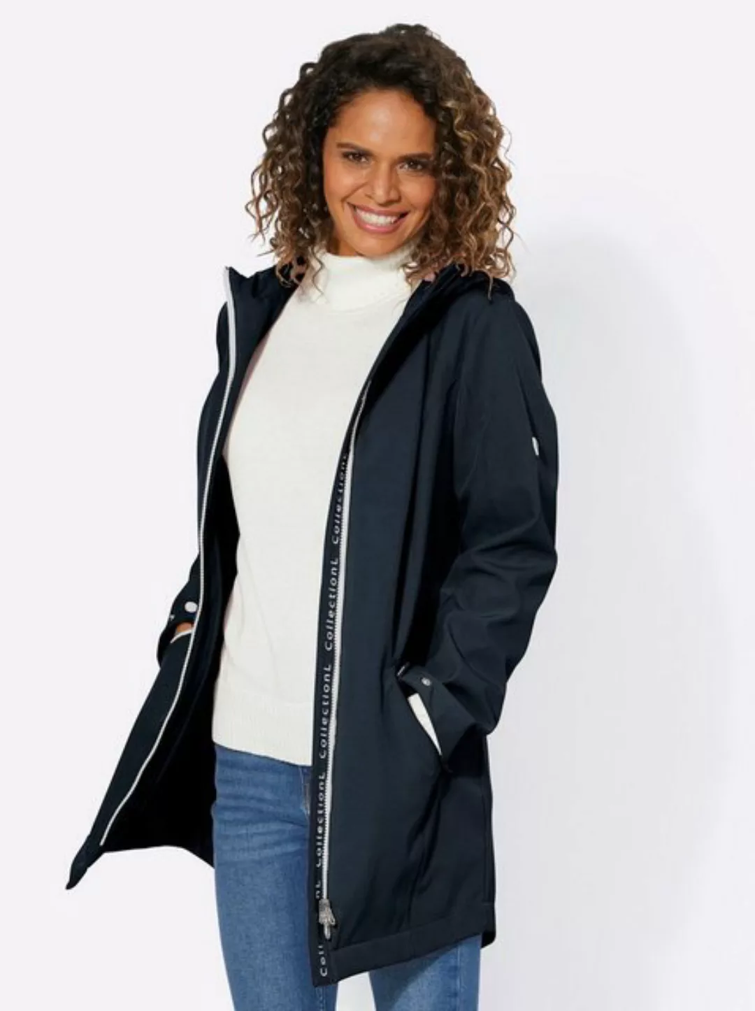 Casual Looks Softshelljacke, mit Kapuze günstig online kaufen