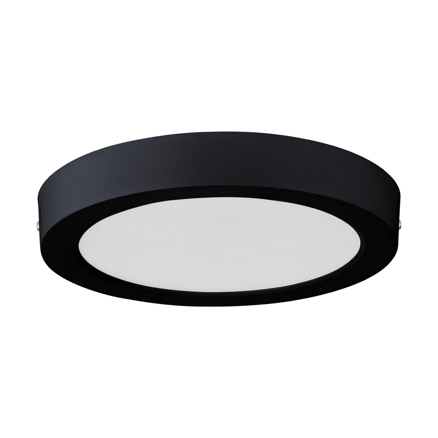 Eglo LED-Deckenleuchte Idun-E 3.000 K 3 cm x Ø 22,5 cm Schwarz günstig online kaufen