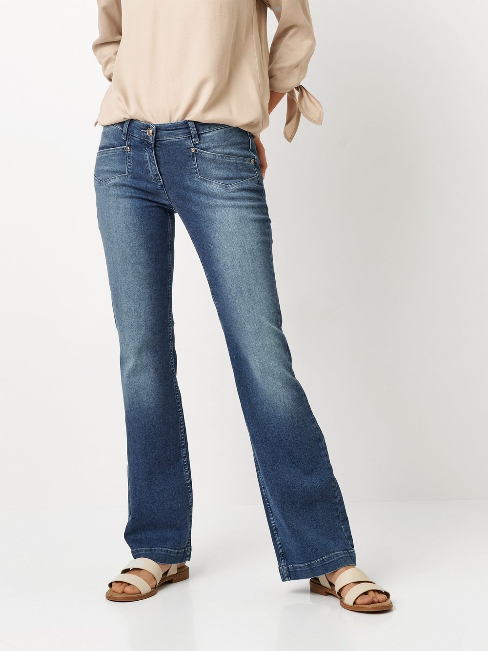 TONI Bootcut-Jeans "Perfect Shape", mit Taschen günstig online kaufen