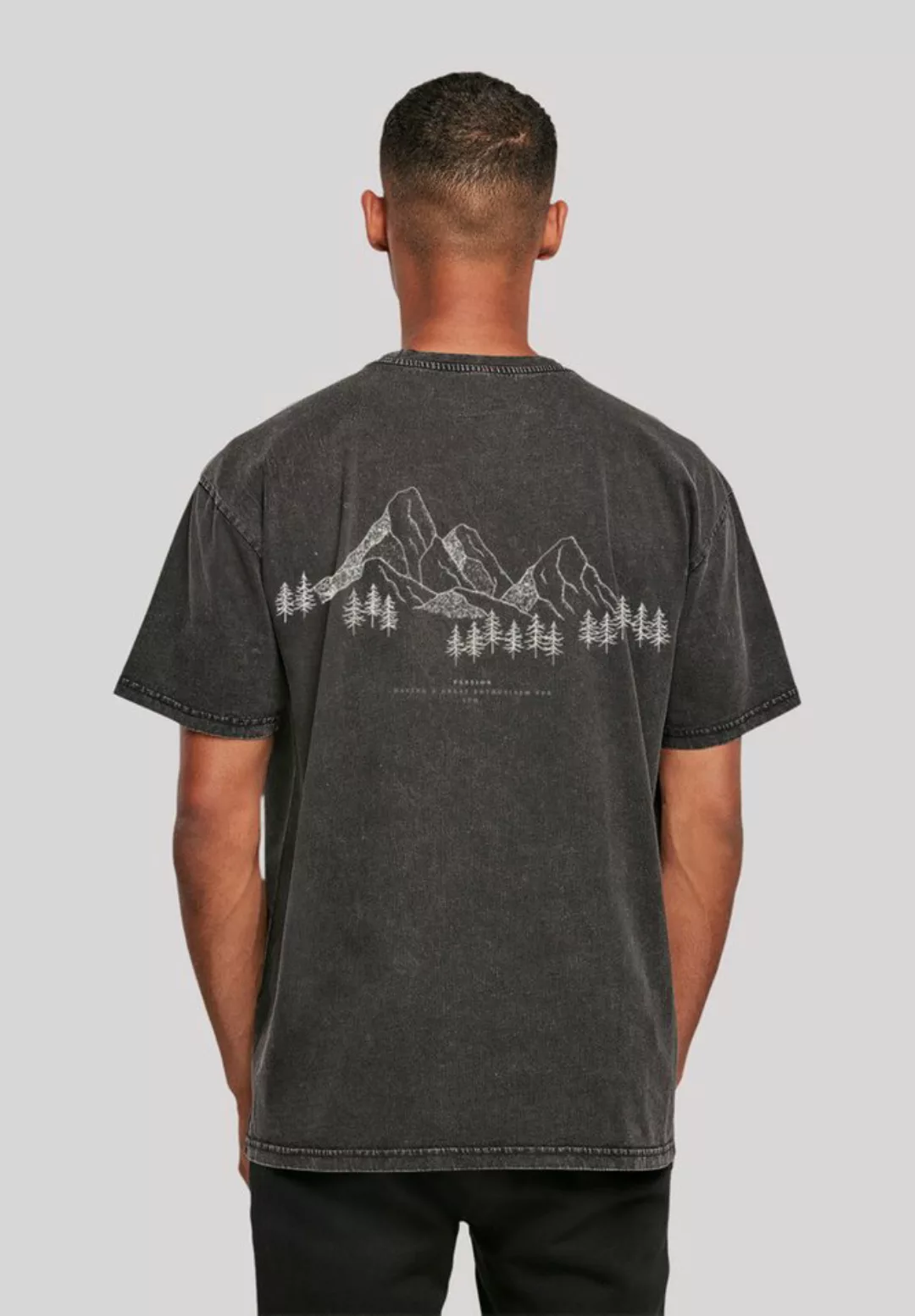 F4NT4STIC T-Shirt Mountain Berg Print günstig online kaufen
