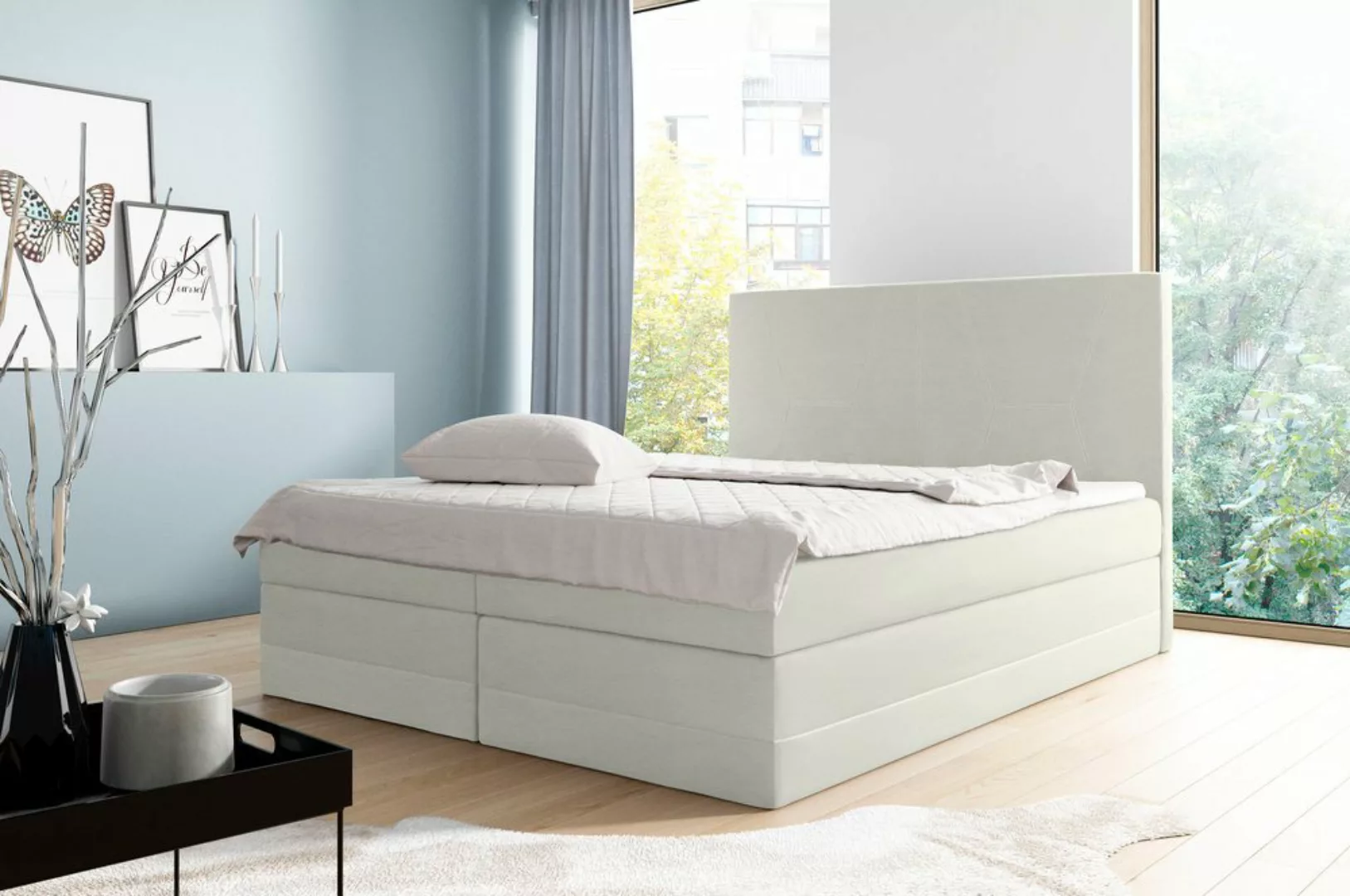 99rooms Boxspringbett Cooper (Schlafzimmerbett, Bett), gepolstert günstig online kaufen