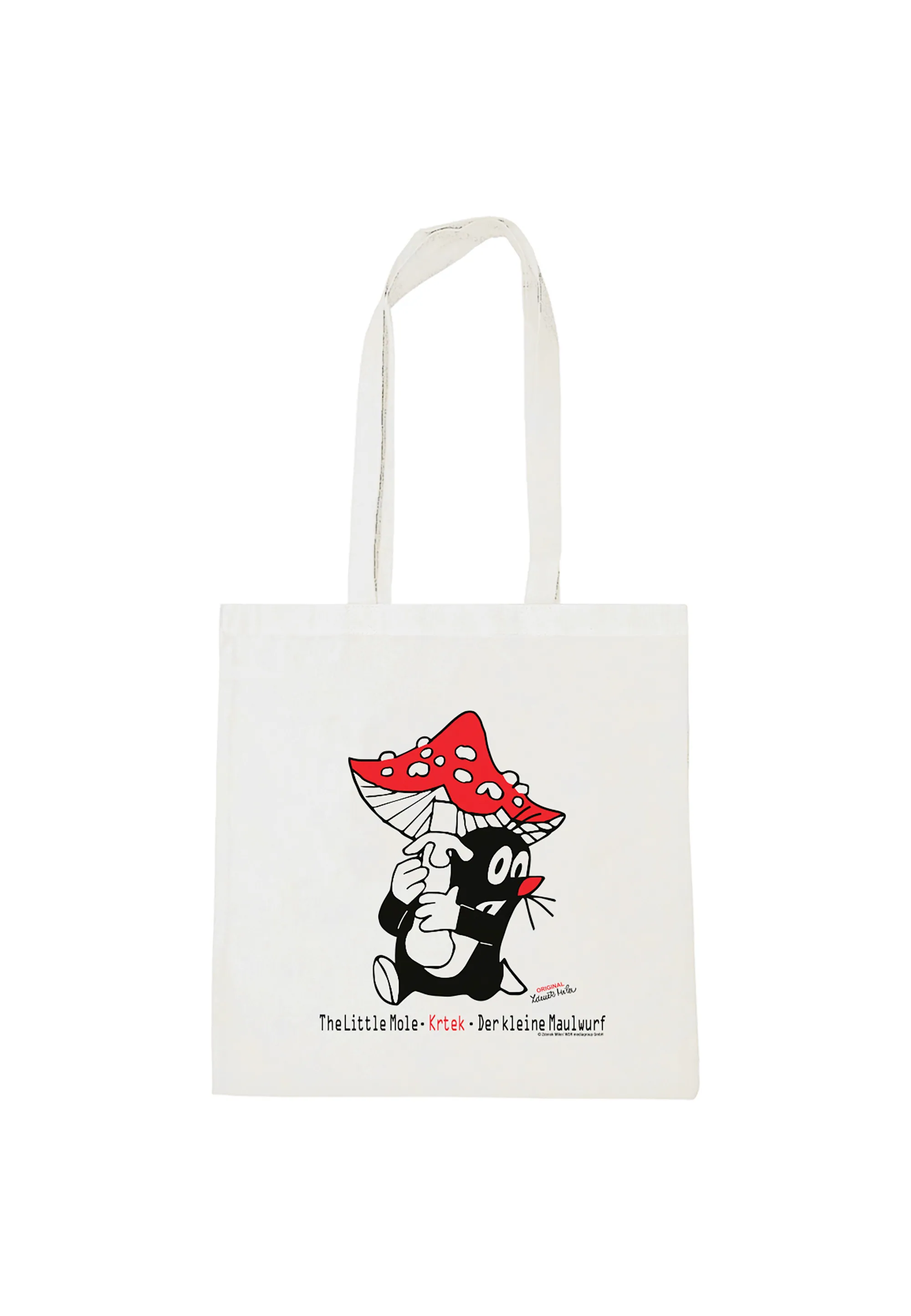 LOGOSHIRT Henkeltasche "Der kleine Maulwurf - Pilz", mit coolem Motiv günstig online kaufen