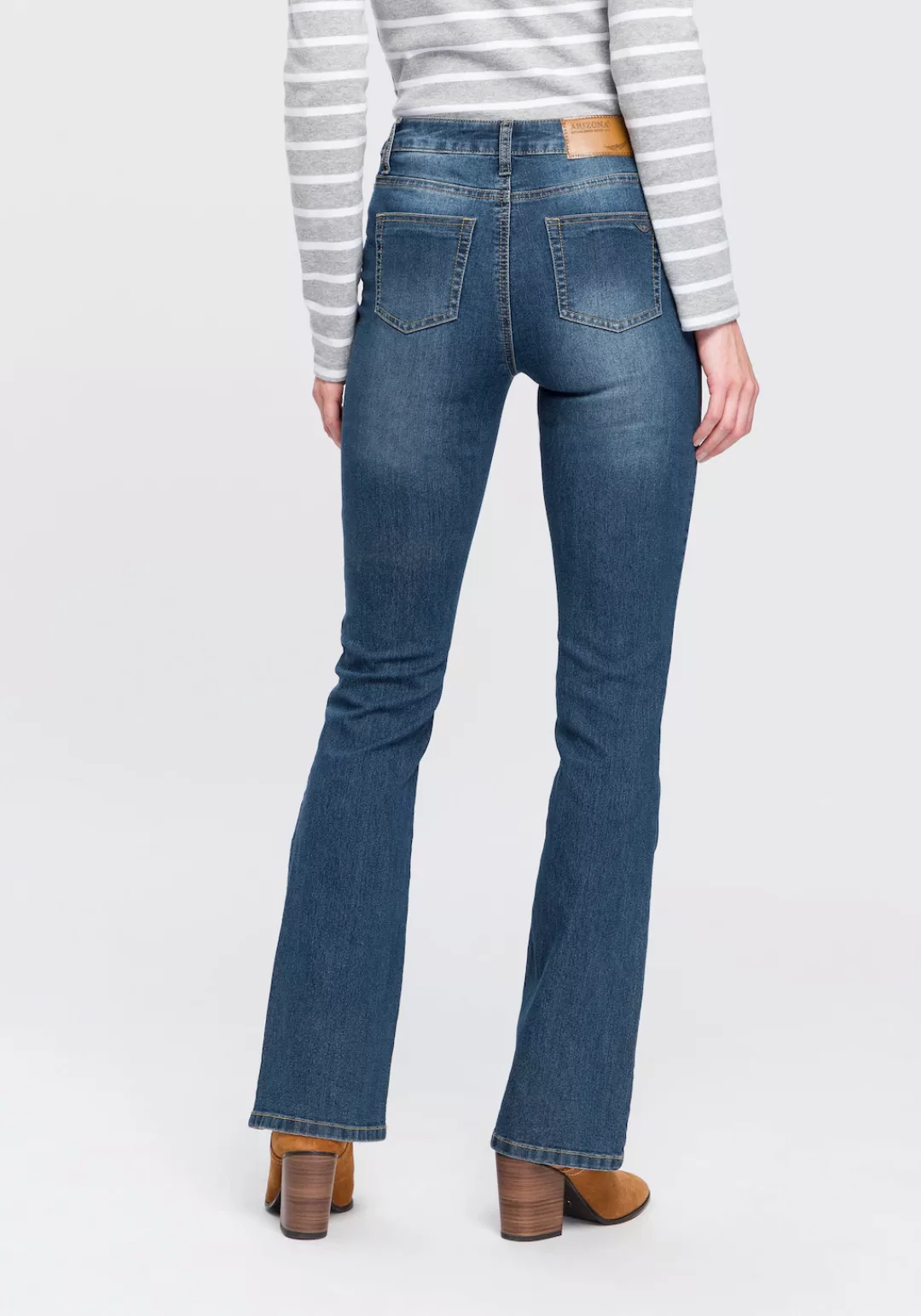 Arizona Bootcut-Jeans Shaping High Waist günstig online kaufen