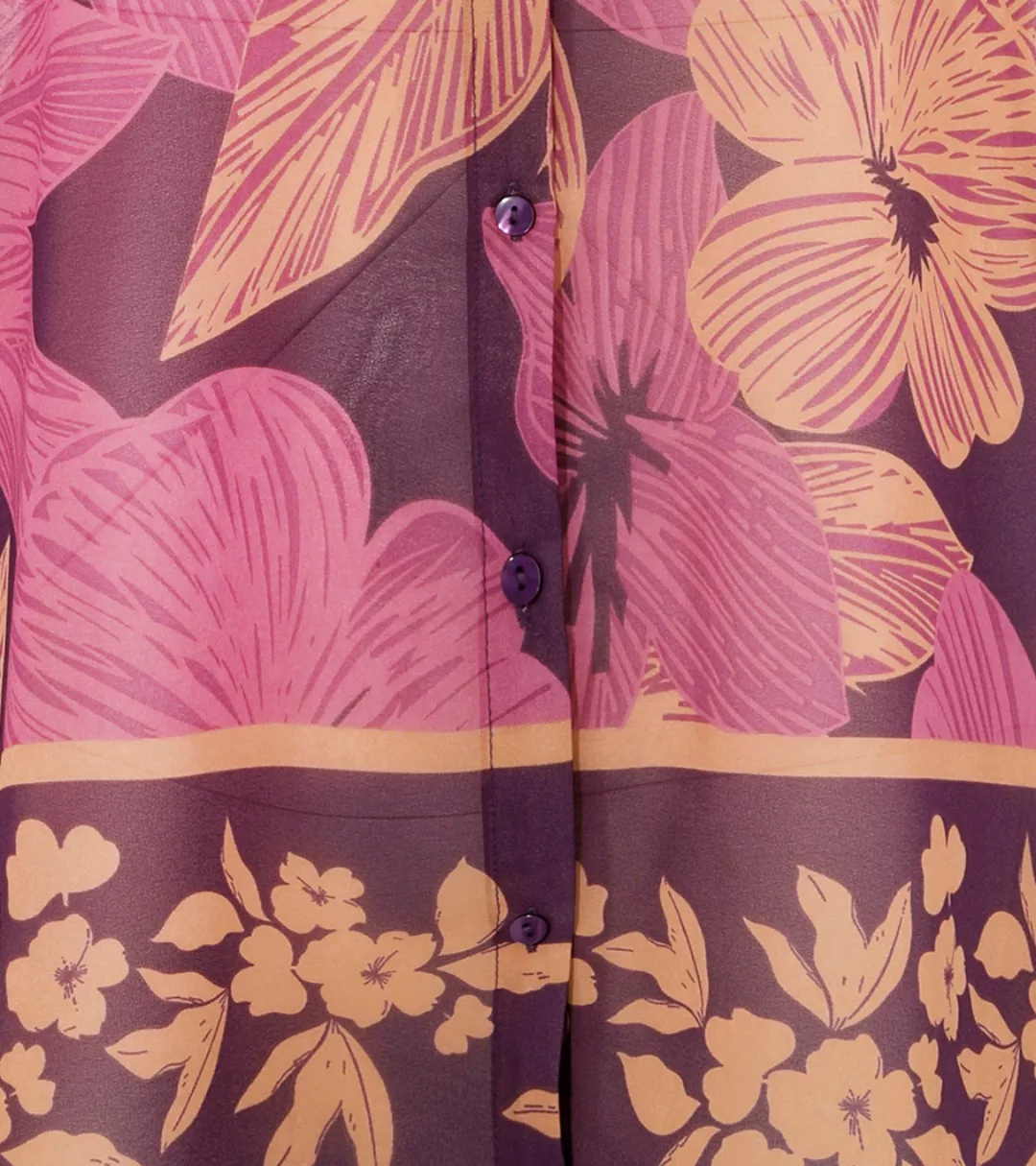 Aniston SELECTED Hemdbluse, mit aufgedruckten Bordüren; transparent - NEUE günstig online kaufen