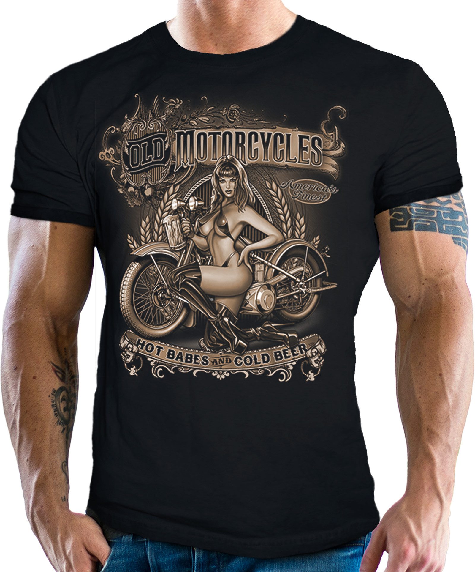 GASOLINE BANDIT® T-Shirt für Motorradfahrer und günstig online kaufen
