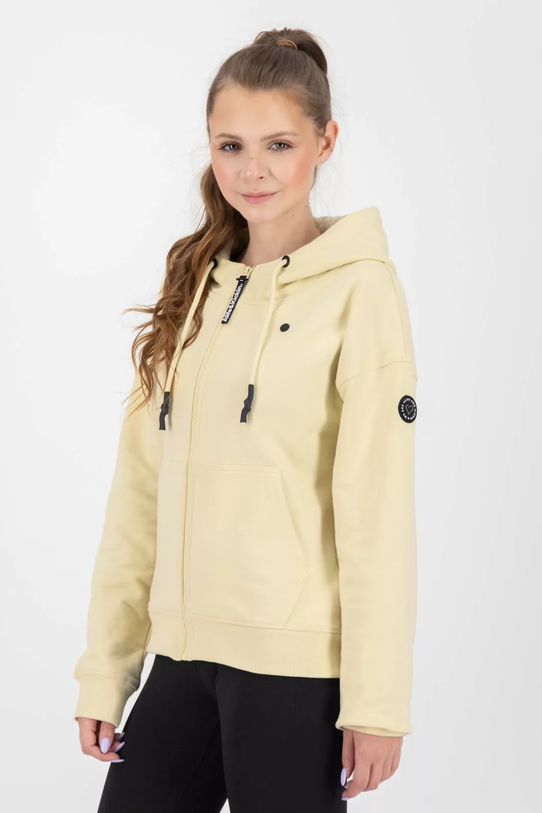 Alife & Kickin Kapuzensweatjacke "TwiggyAK A Hooded Sweat Jacket Damen" günstig online kaufen