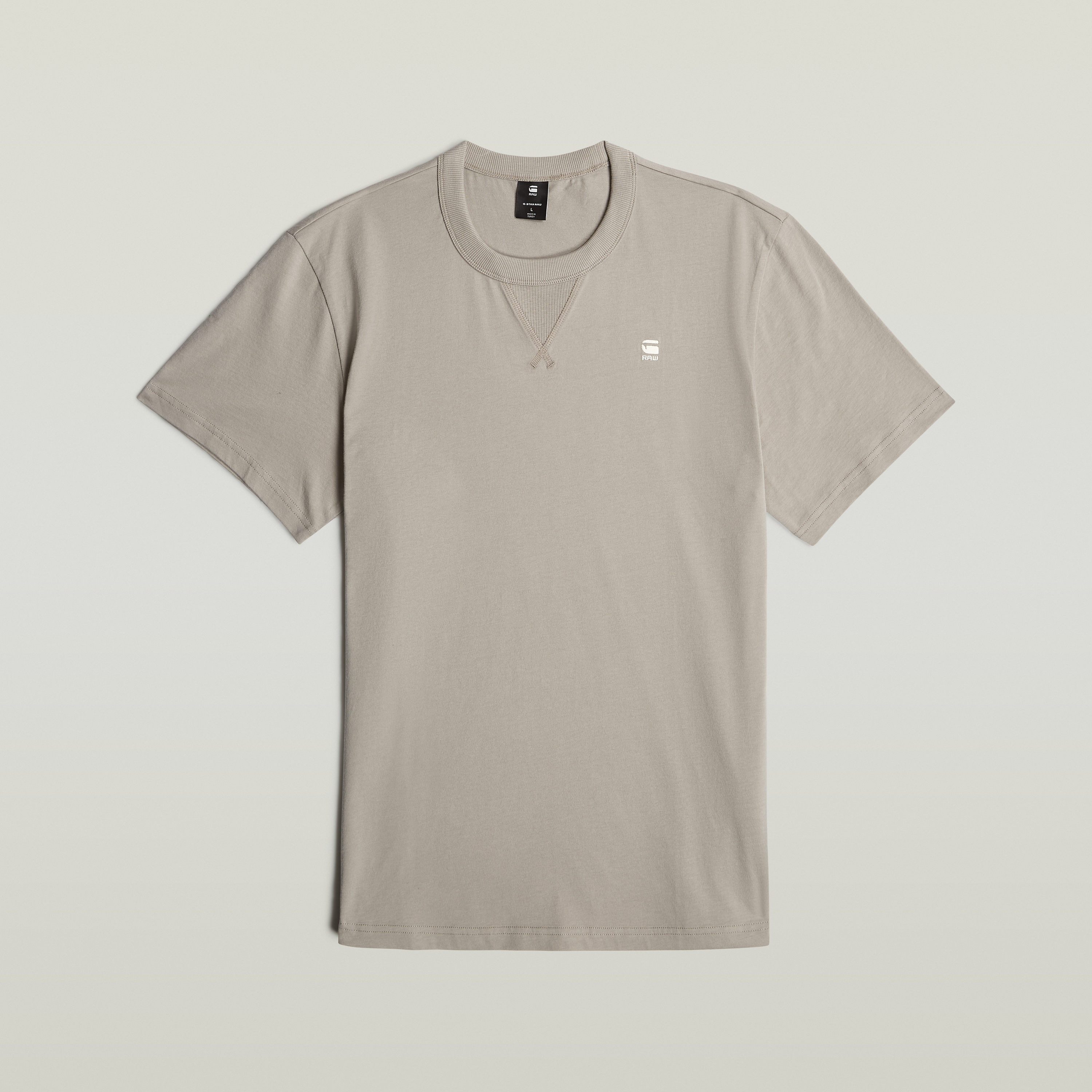 G-STAR T-Shirt "Nifous", Rundhals, mit Rippeinsatz günstig online kaufen