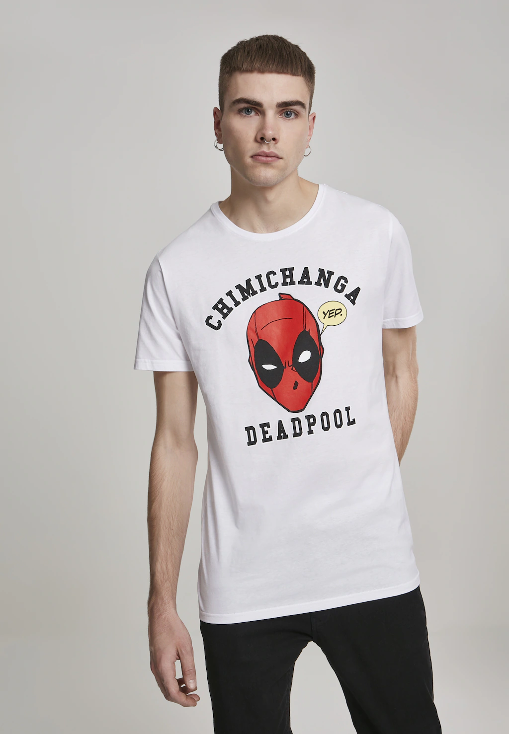 Merchcode T-Shirt "Merchcode Herren Deadpool Chimichanga Tee" günstig online kaufen