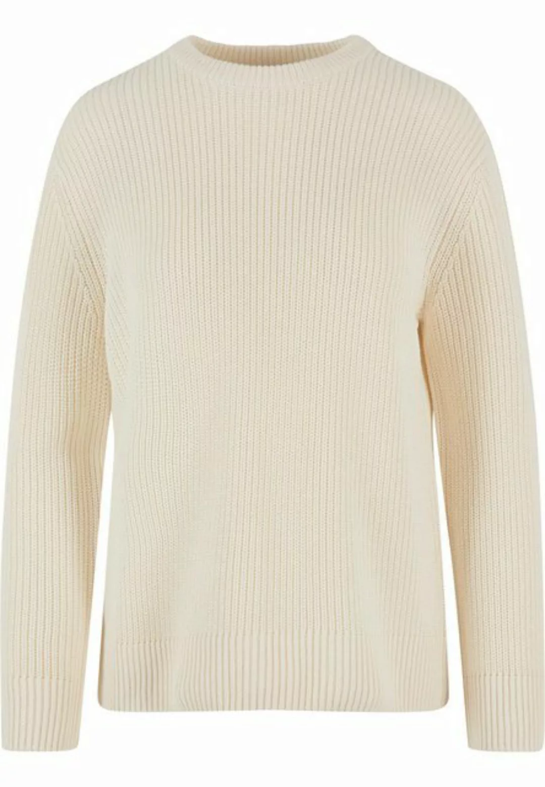 URBAN CLASSICS Rundhalspullover Urban Classics Damen Ladies Rib Knit Sweate günstig online kaufen