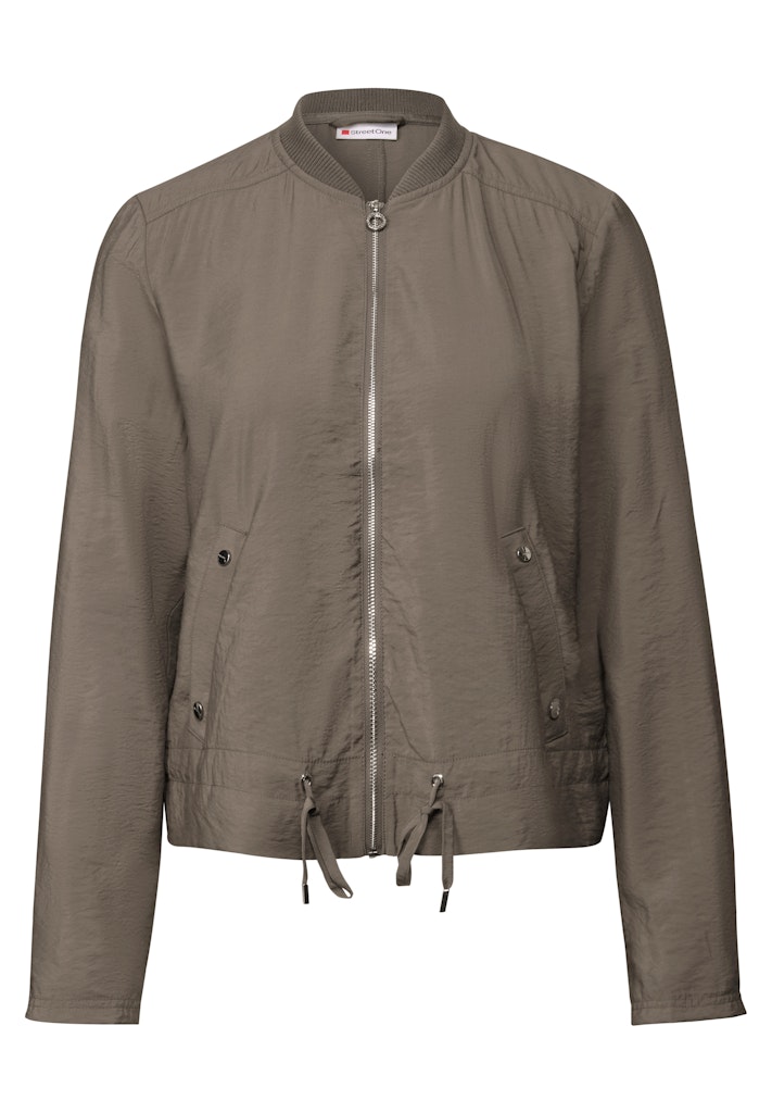 STREET ONE Kurzjacke aus elastischem Materialmix günstig online kaufen