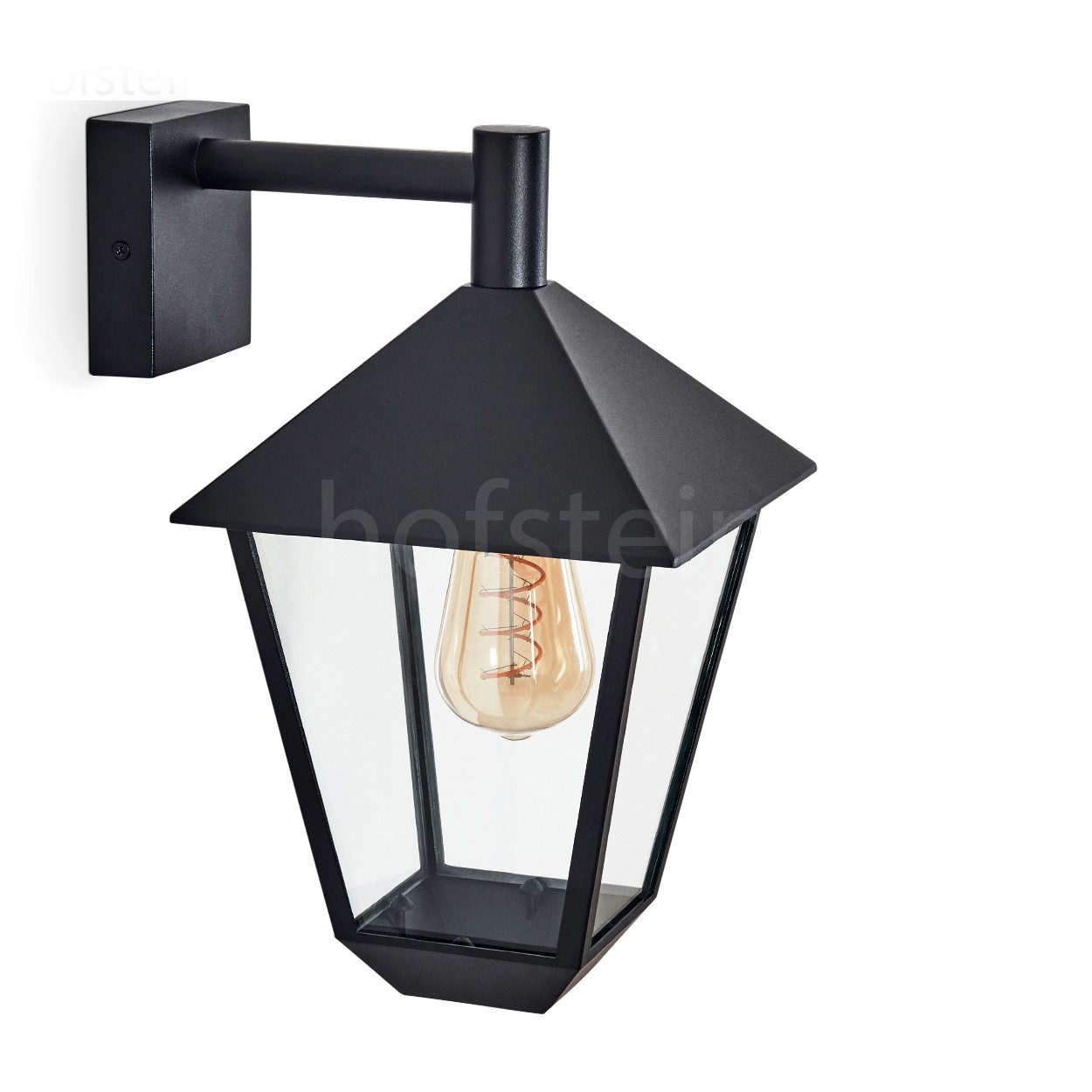 hofstein Außen-Wandleuchte Wandlampe abwärts in antikem günstig online kaufen