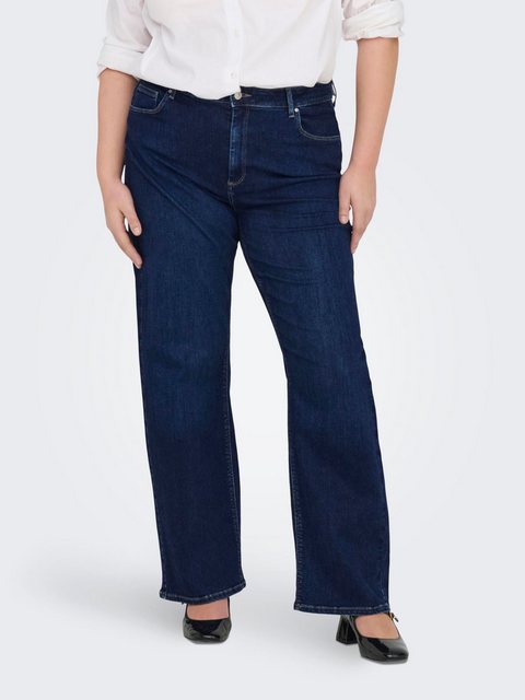 ONLY CARMAKOMA High-waist-Jeans "CARWILLY HW WIDE JEANS CRO NOOS" günstig online kaufen