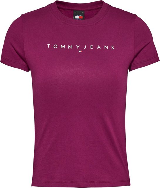 Tommy Jeans T-Shirt TJW SLIM LINEAR TEE EXT mit Logo-Schriftzug günstig online kaufen