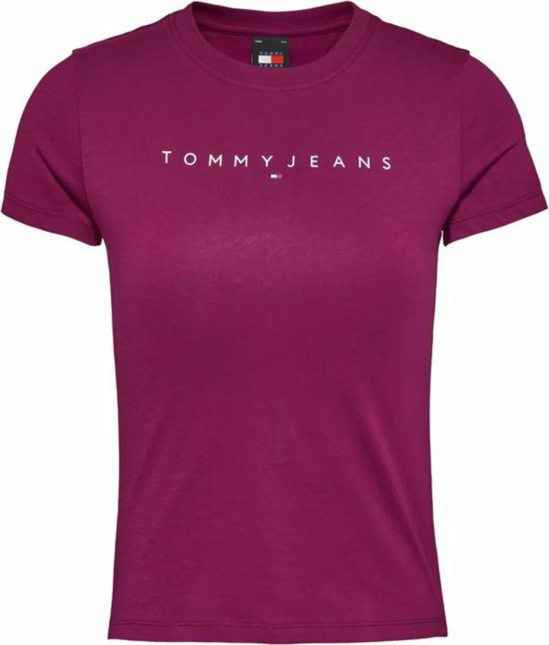 Tommy Jeans T-Shirt TJW SLIM LINEAR TEE EXT mit Logo-Schriftzug günstig online kaufen