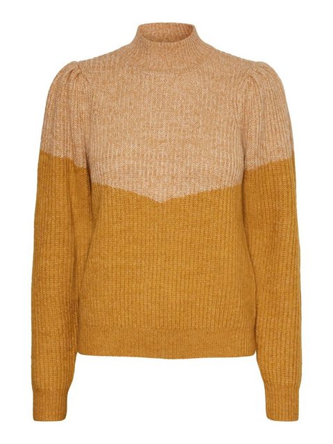 Vero Moda Strickpullover Kylie (1-tlg) Drapiert/gerafft günstig online kaufen