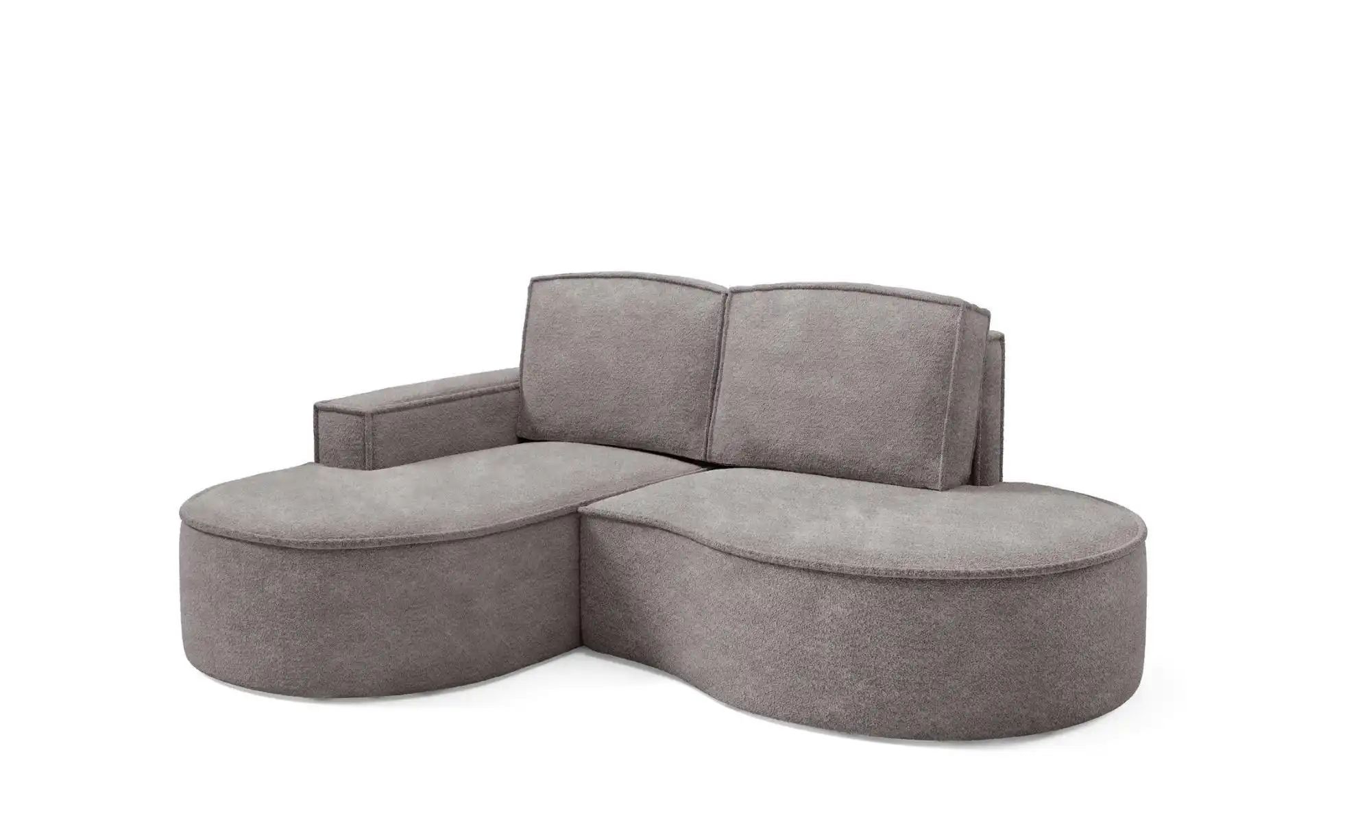 Ecksofa  Flow ¦ grau ¦ Maße (cm): B: 210 H: 88 Polstermöbel > Sofas > Eckso günstig online kaufen