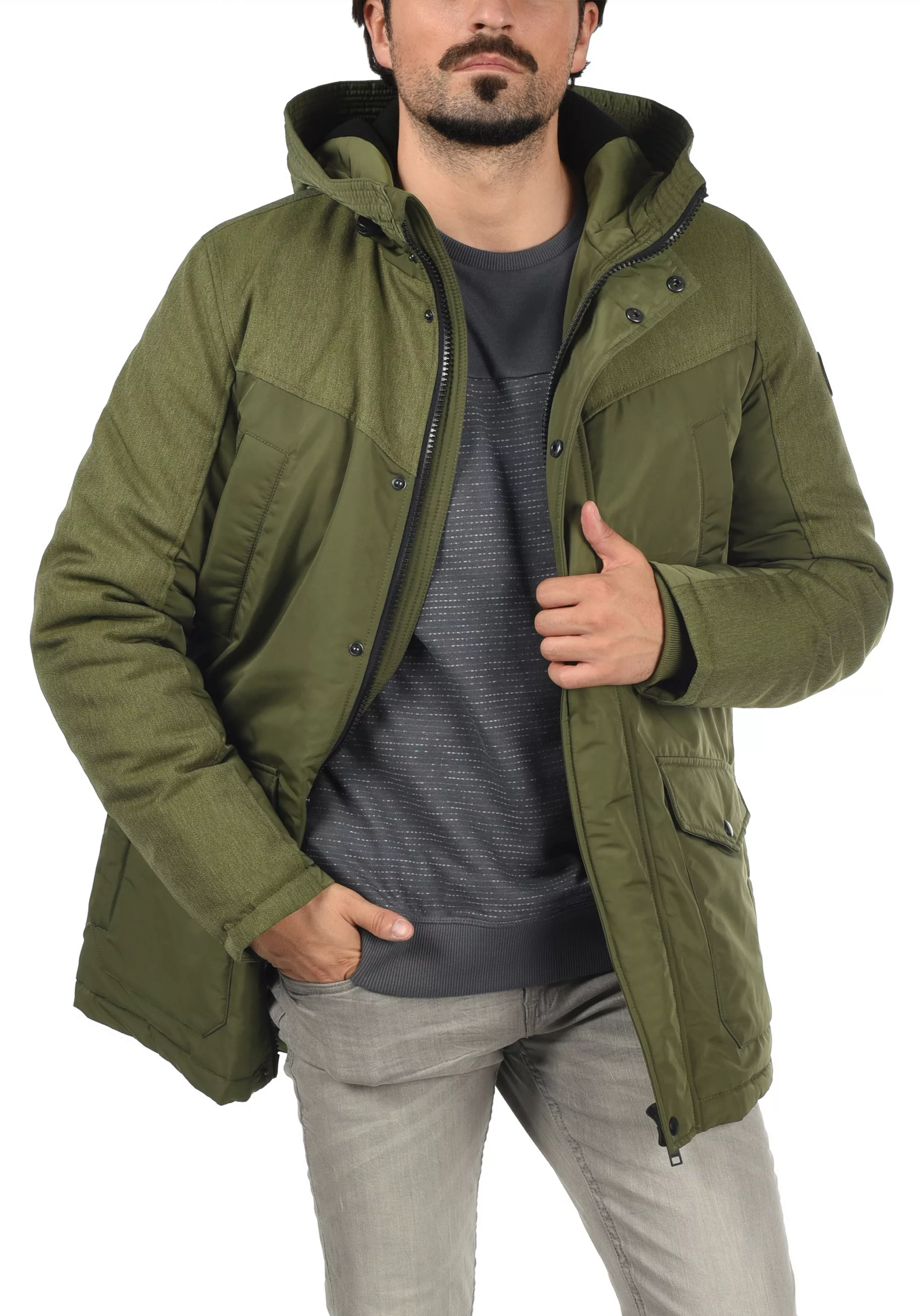 Solid Langmantel "Parka SDInko" günstig online kaufen