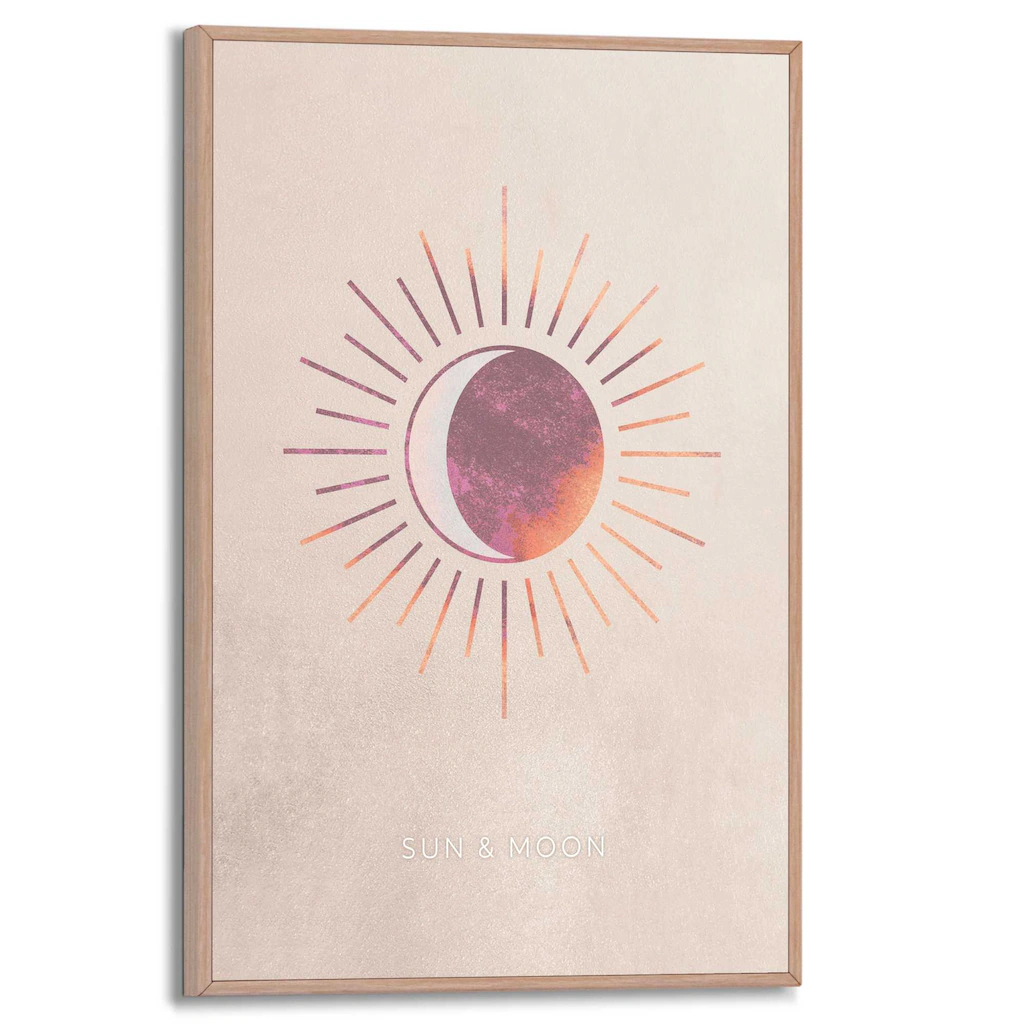 Reinders Poster "Sun & Moon" günstig online kaufen