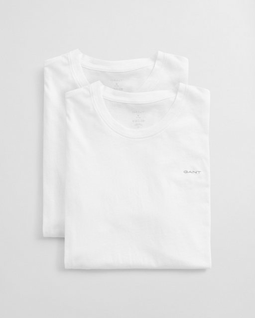 Gant Kurzarmshirt C-NECK T-SHIRT 2-PACK Mit Rundhalsausschnitt günstig online kaufen