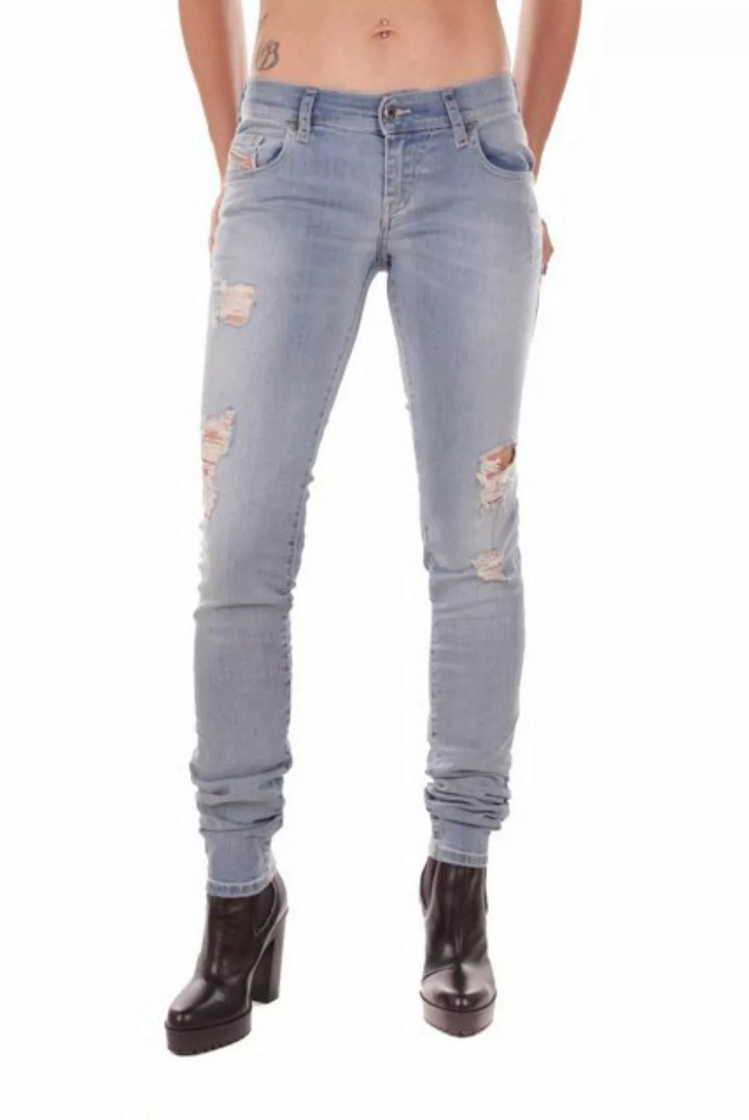 Diesel Skinny-fit-Jeans Diesel Grupee R51Y8 Damen Jeans Hose Slim Skinny günstig online kaufen