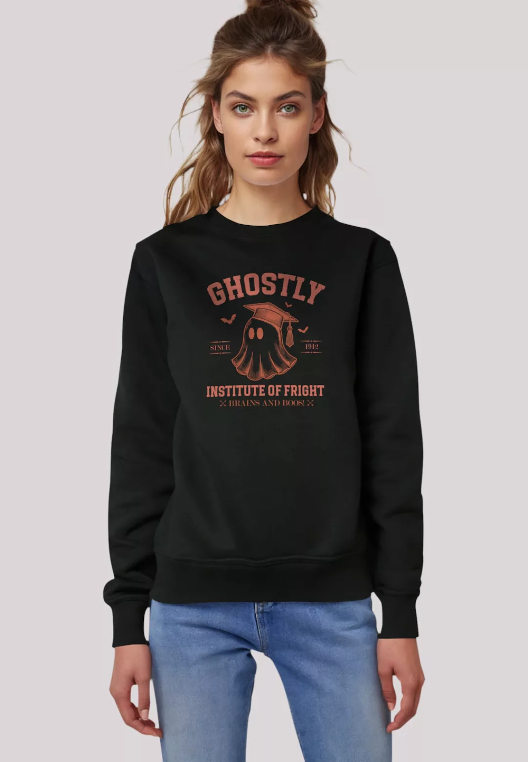 F4NT4STIC Sweatshirt "Halloween University Ghostly ghost", Premium Qualität günstig online kaufen