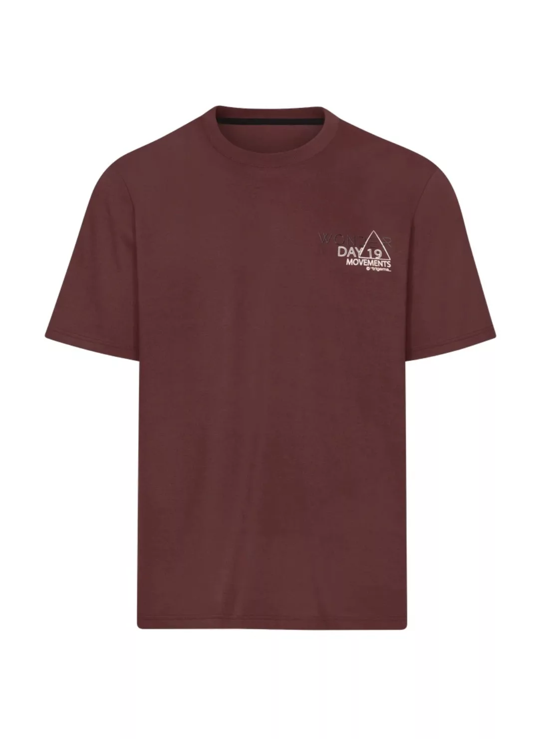 Trigema T-Shirt "TRIGEMA Heavy Oversized T-Shirt mit großem Backprint", (1 günstig online kaufen