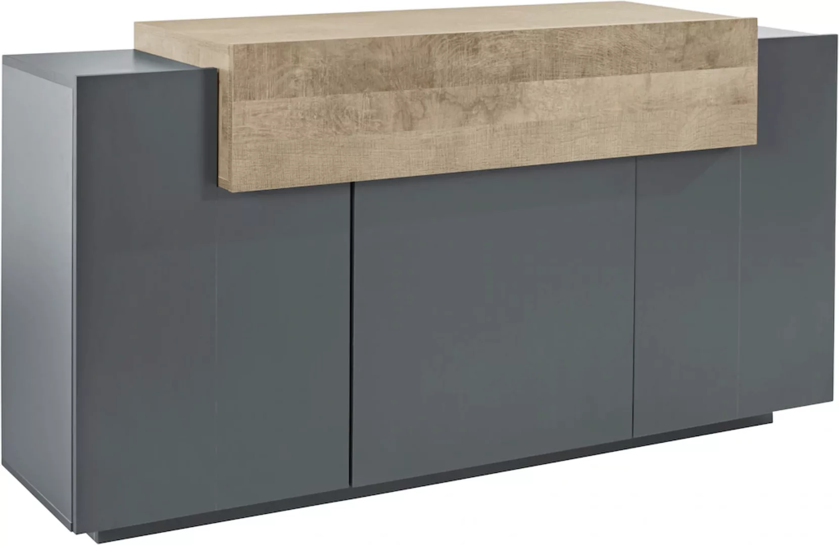 INOSIGN Sideboard "Coro, Kommode, Schrank, Kredenz, grifflos mit Einlegeböd günstig online kaufen