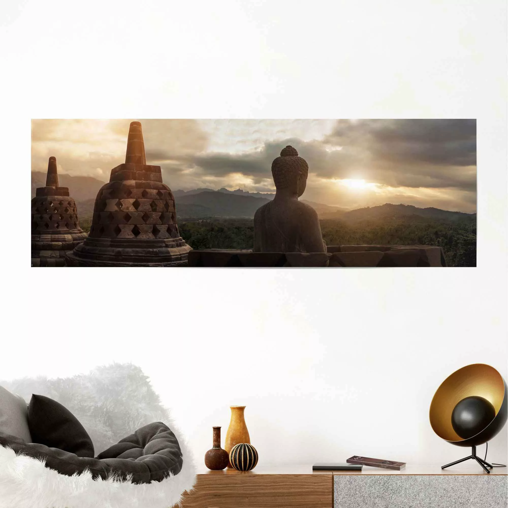 Reinders Poster "Buddha Tempel Borobudur", (1 St.) günstig online kaufen
