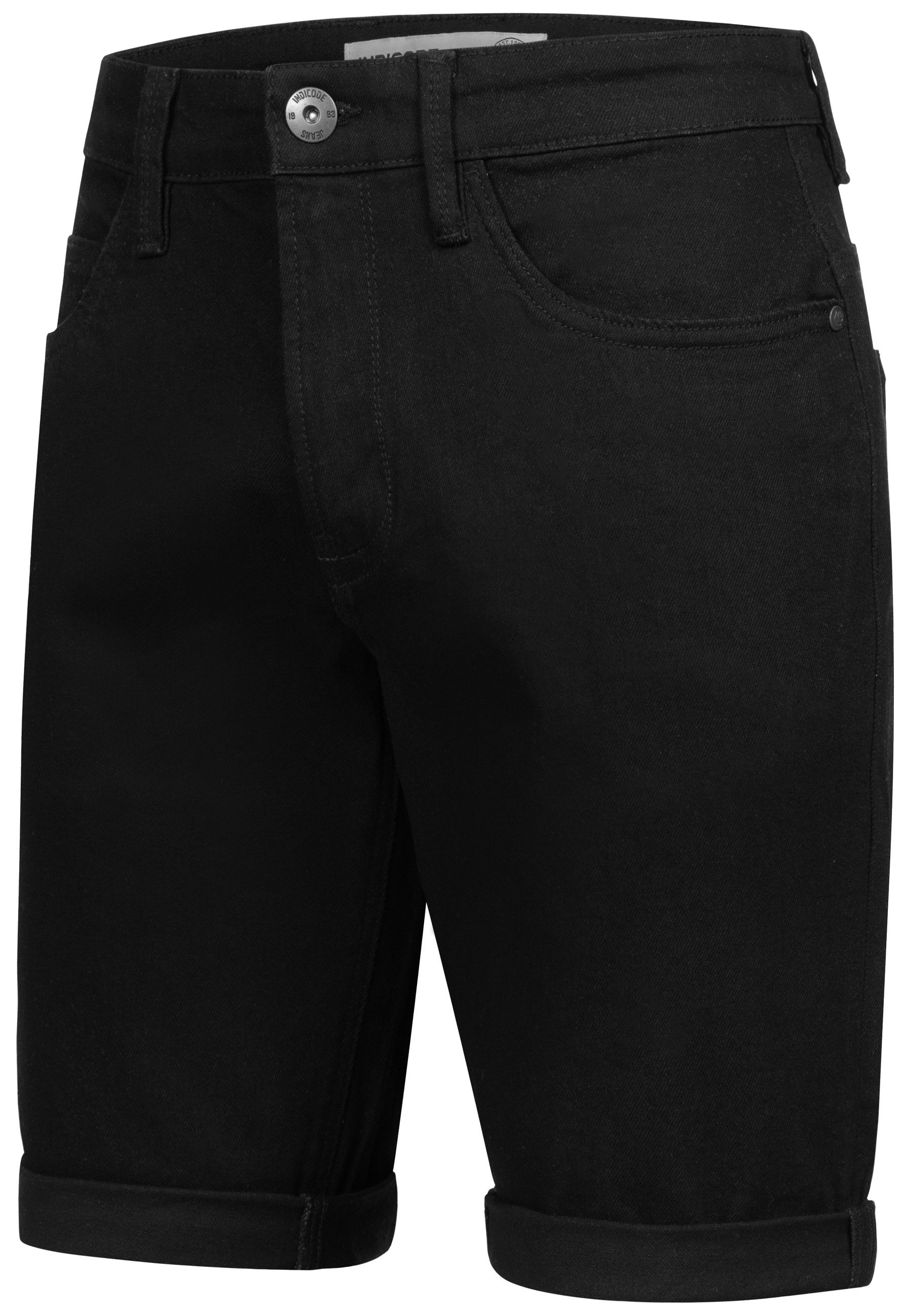 Indicode Jeansshorts Page 5-Pocket-Shorts aus Stretch günstig online kaufen
