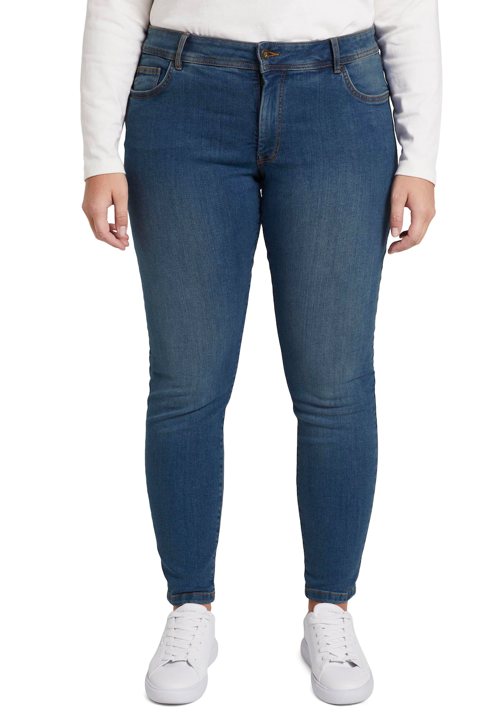 TOM TAILOR PLUS Skinny-fit-Jeans, in klassischer 5- Pocket- Form günstig online kaufen
