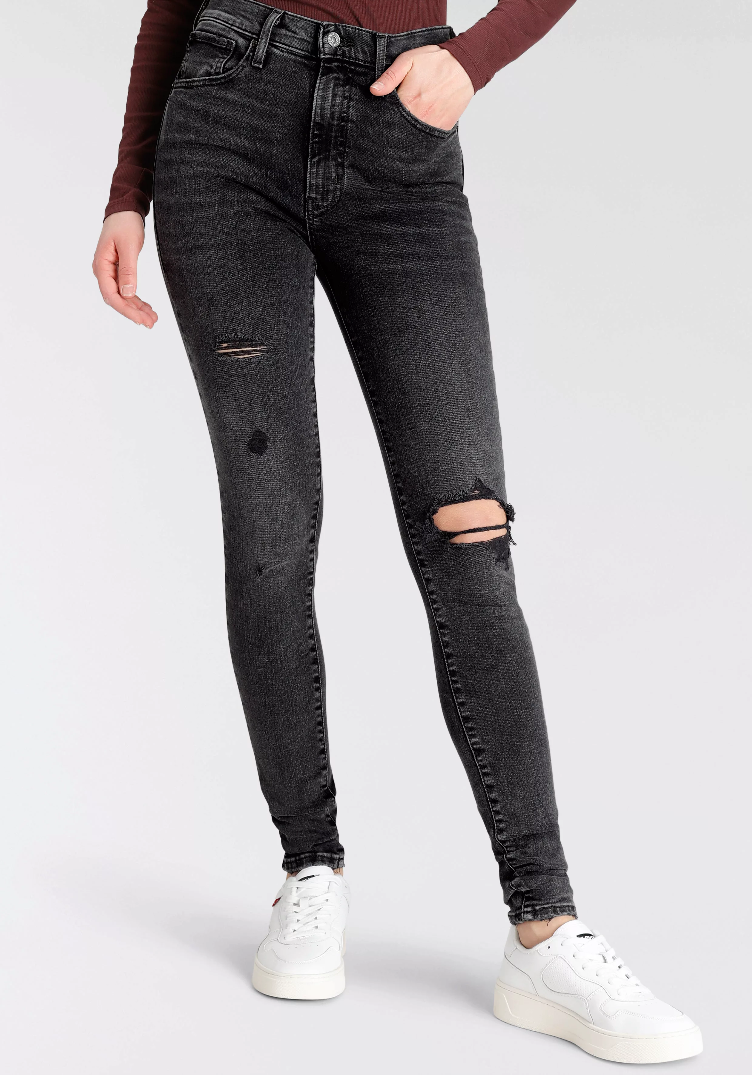 Levis Skinny-fit-Jeans "MILE HIGH SUPER SKINNY" günstig online kaufen