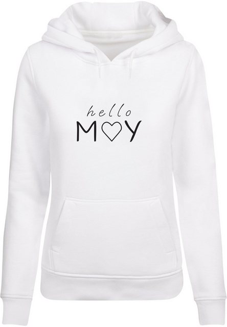 Merchcode Kapuzenpullover Merchcode Damen Ladies Spring - Hello may Heavy H günstig online kaufen