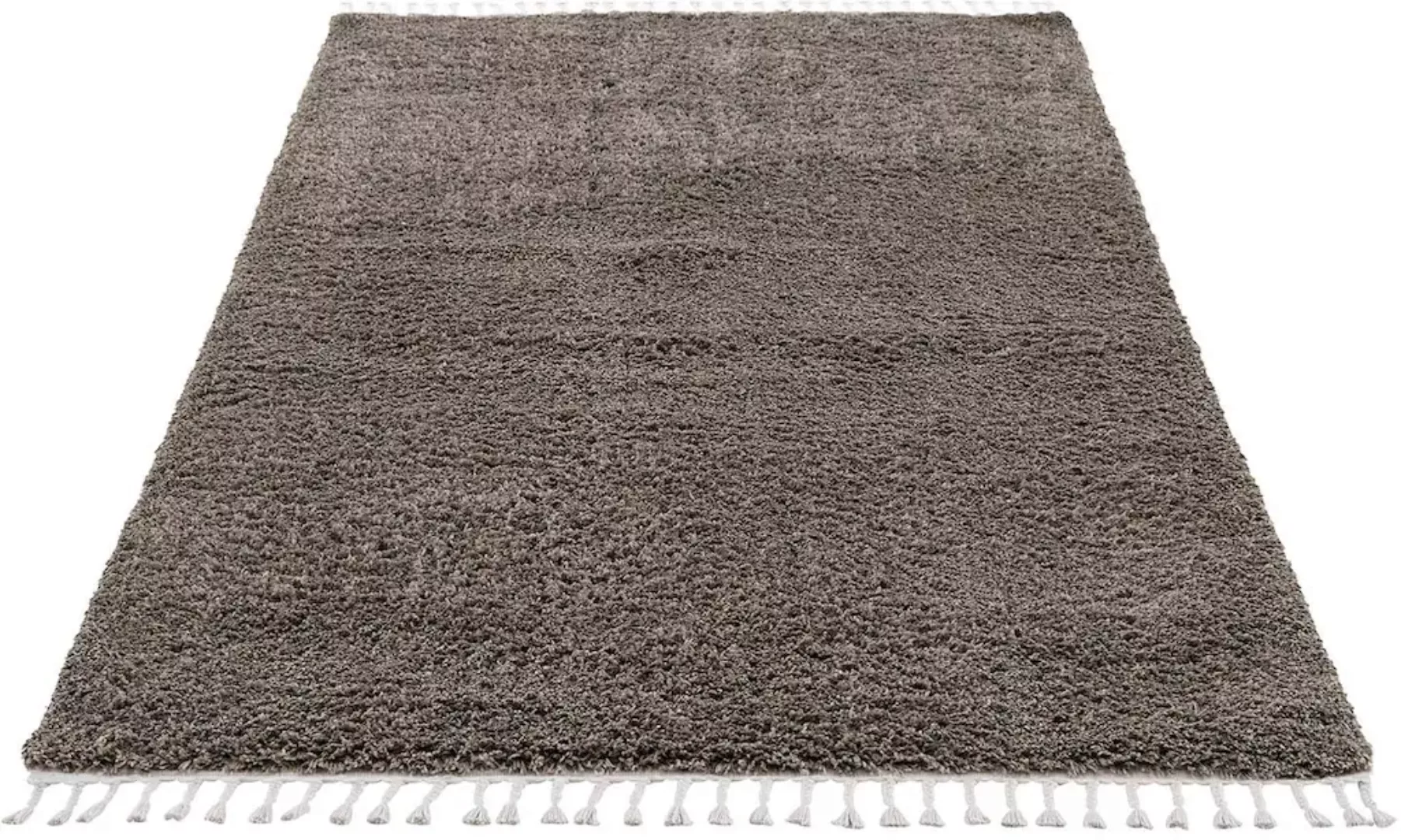 Carpet City Hochflor-Teppich »Pulpy 100«, rechteckig, 30 mm Höhe, sehr weic günstig online kaufen